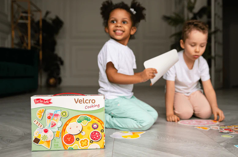 Hoop and Loop Cooking for Toddlers Age 3+ Years