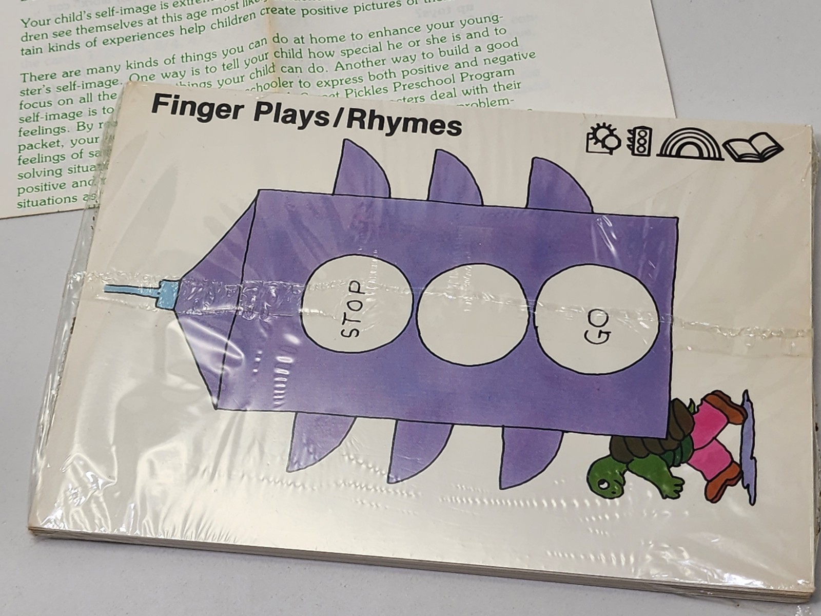 Sweet Pickles Preschool Program Bus Sealed Fishing Trip & Finger Plays Rhymes