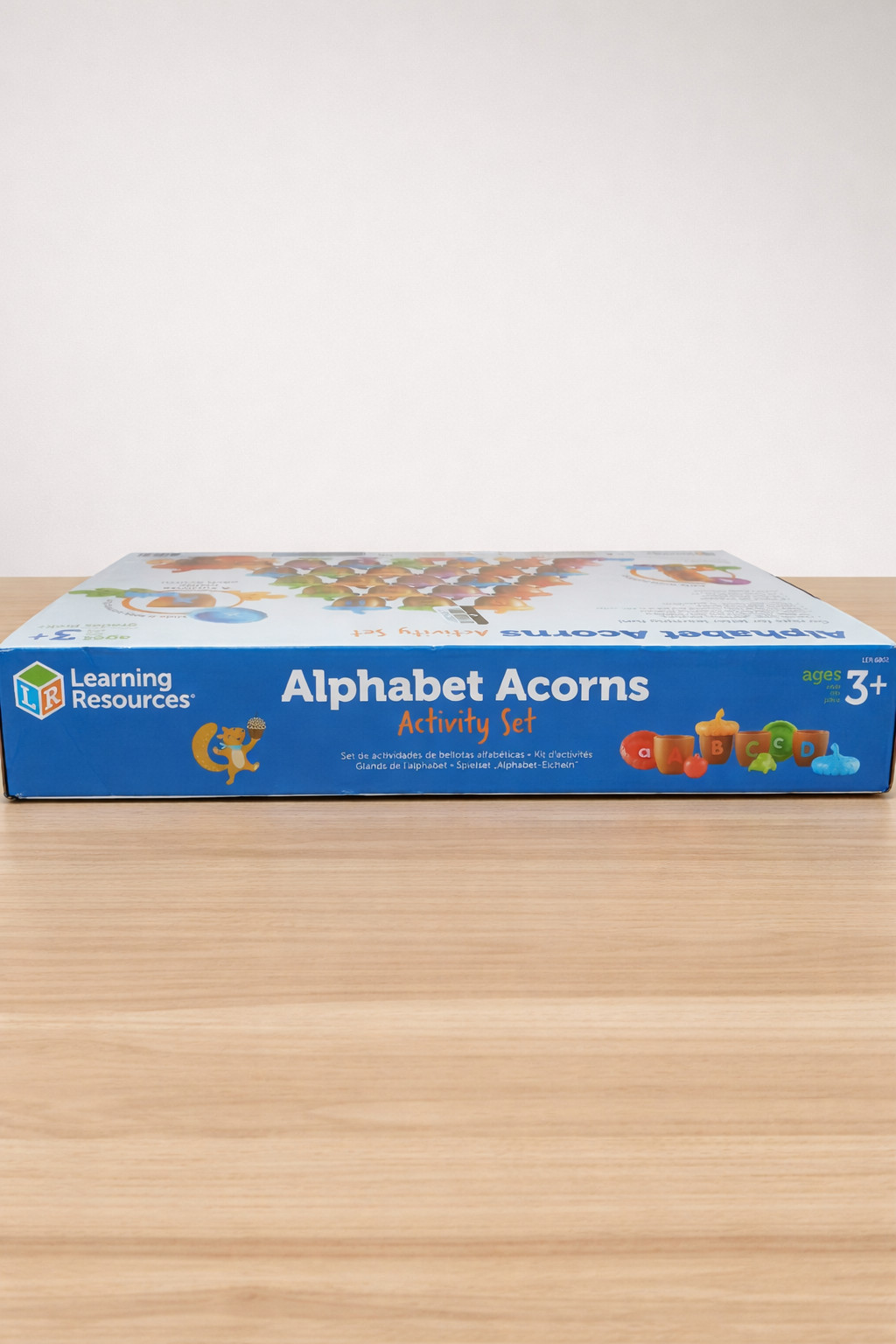 Learning Resources Alphabet Acorns Activity Set, 78 Pieces, Homeschooling New