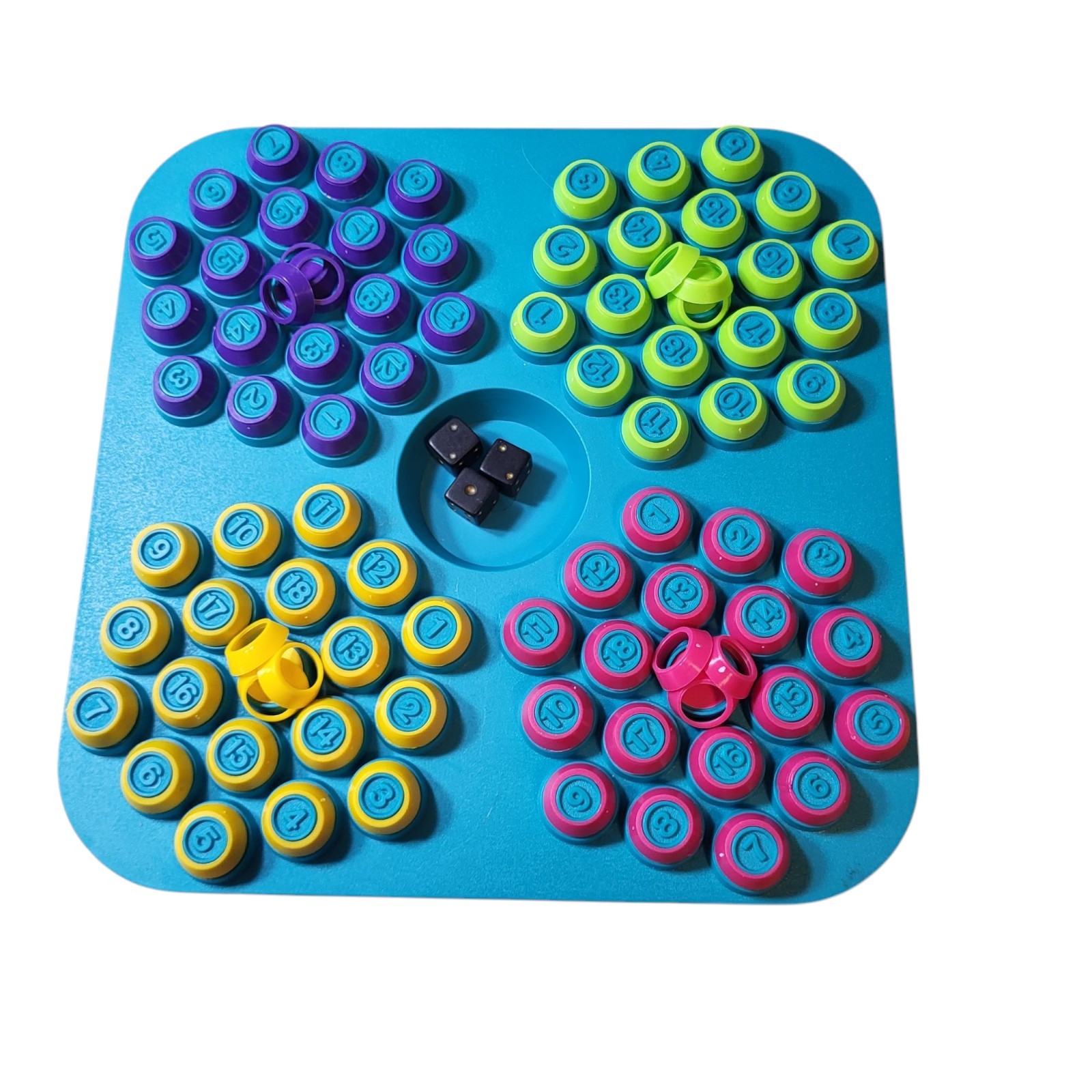 Discovery Toys Number Rings Educational Game Math Classroom Homeschool Complete