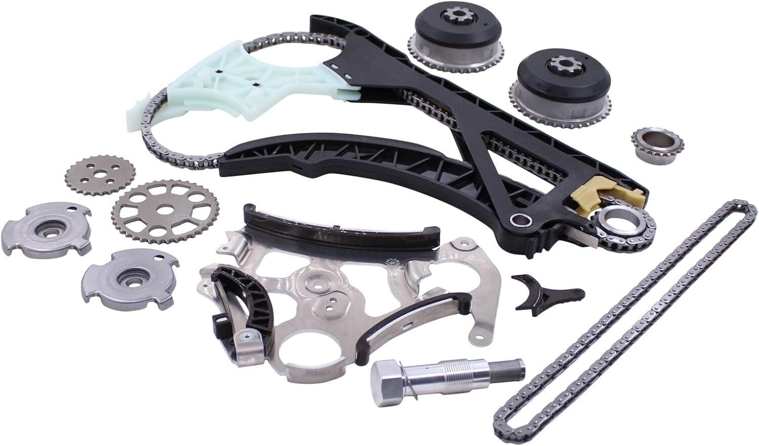 MOTOKU Timing Chain kit and Oil Pump Chain for BMW 128i 135i 323i 325i 328i 330i
