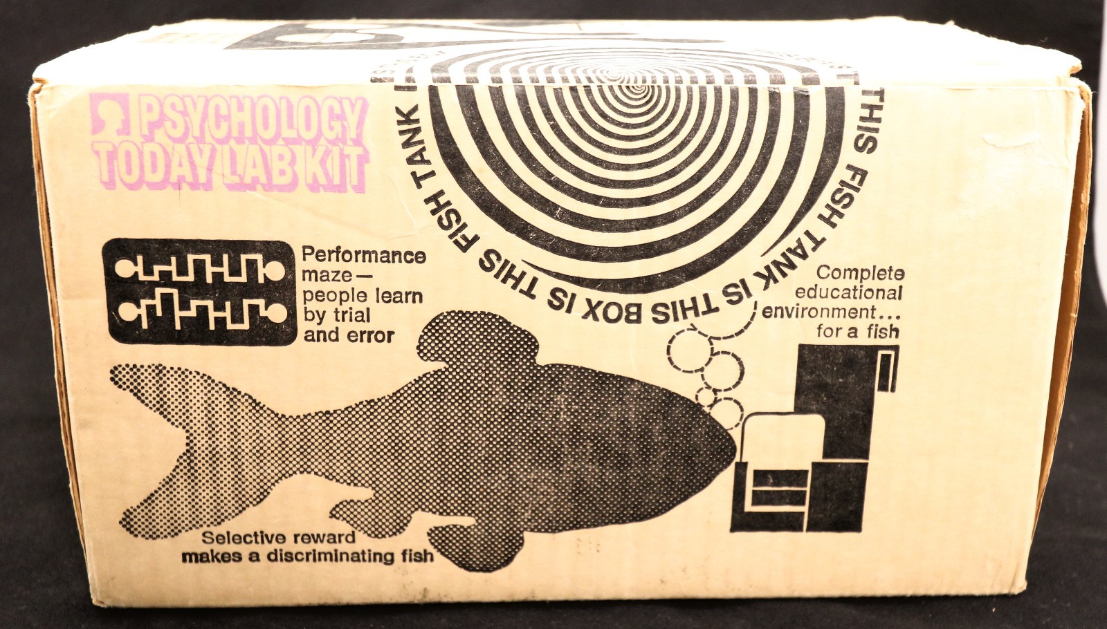 Psychology Today Lab Kit Educational Toy Performance Maze 1971