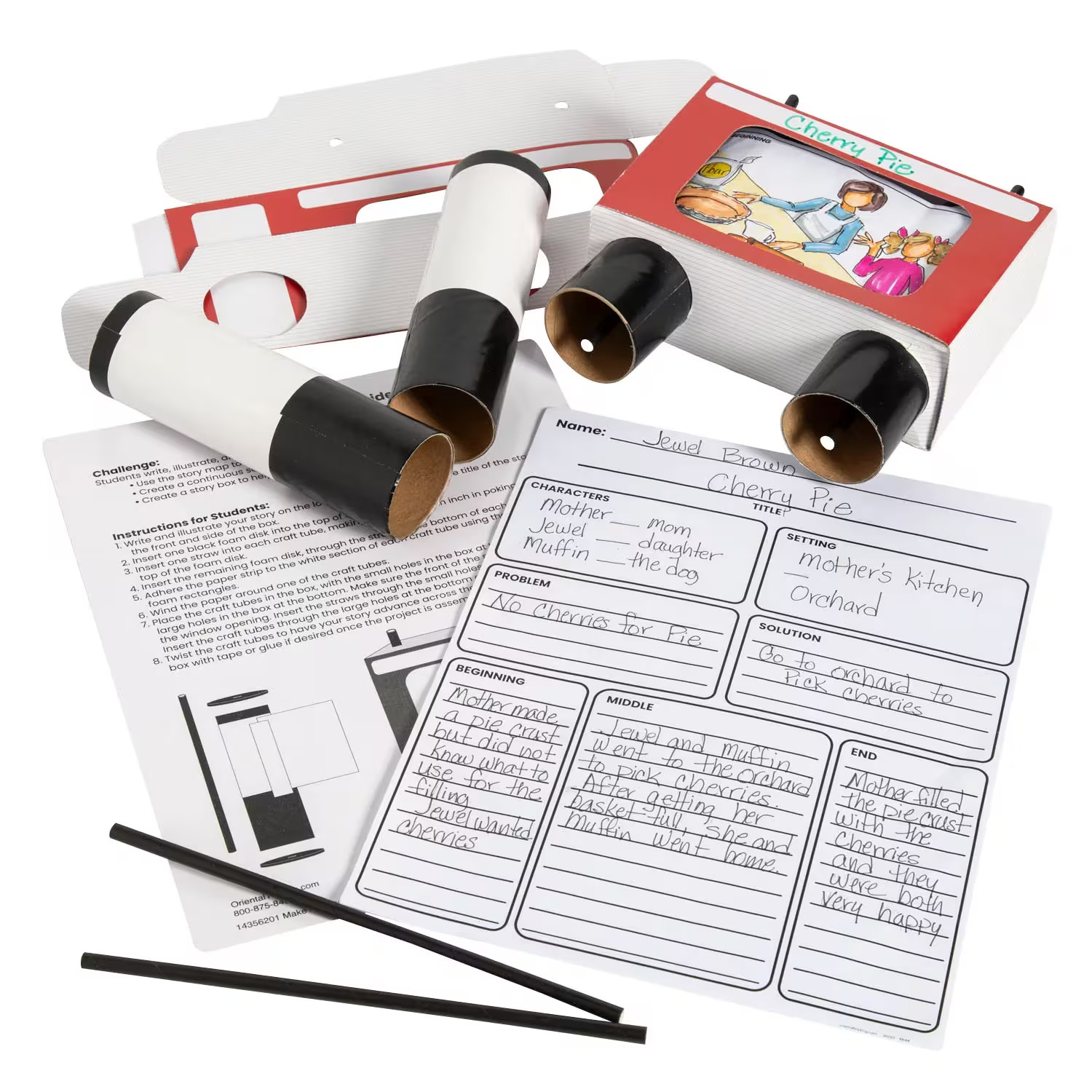 Fun Express STEAM Make a Video Game Activity Learning Challenge Craft Kit – Make