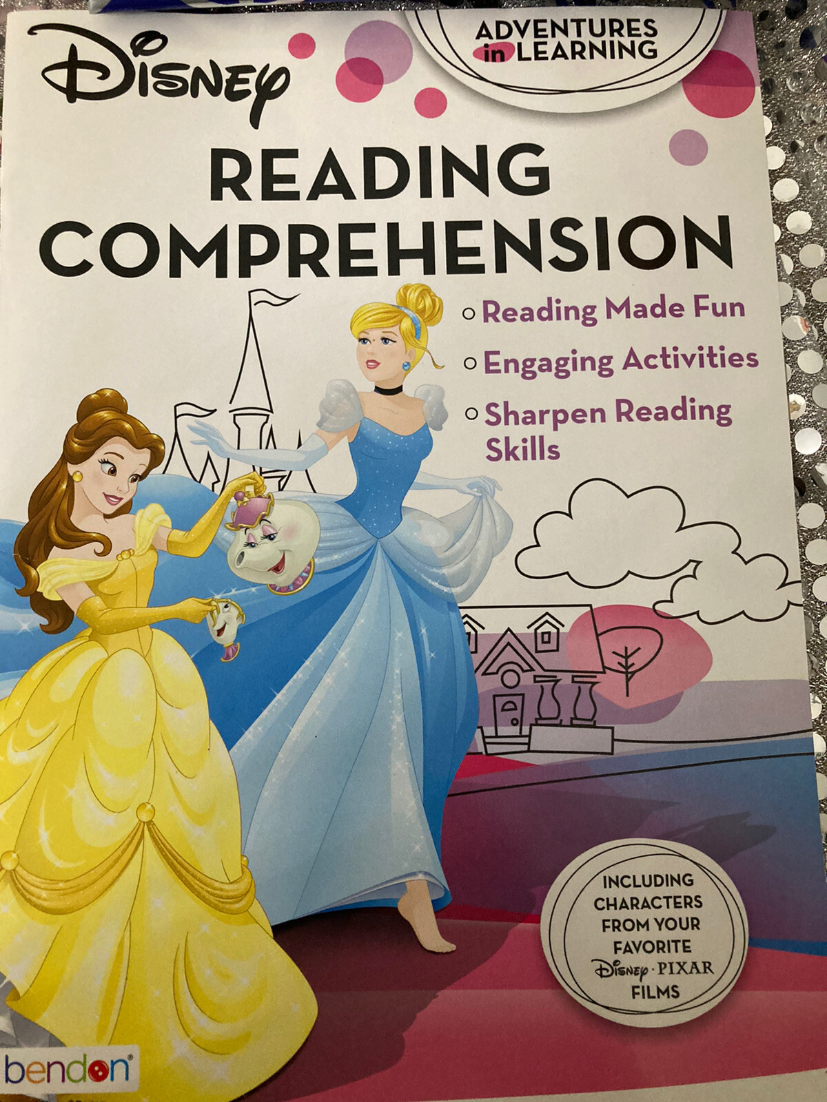 Disney Princess Reading Comprehension Workbook Elementary Level Homeschool
