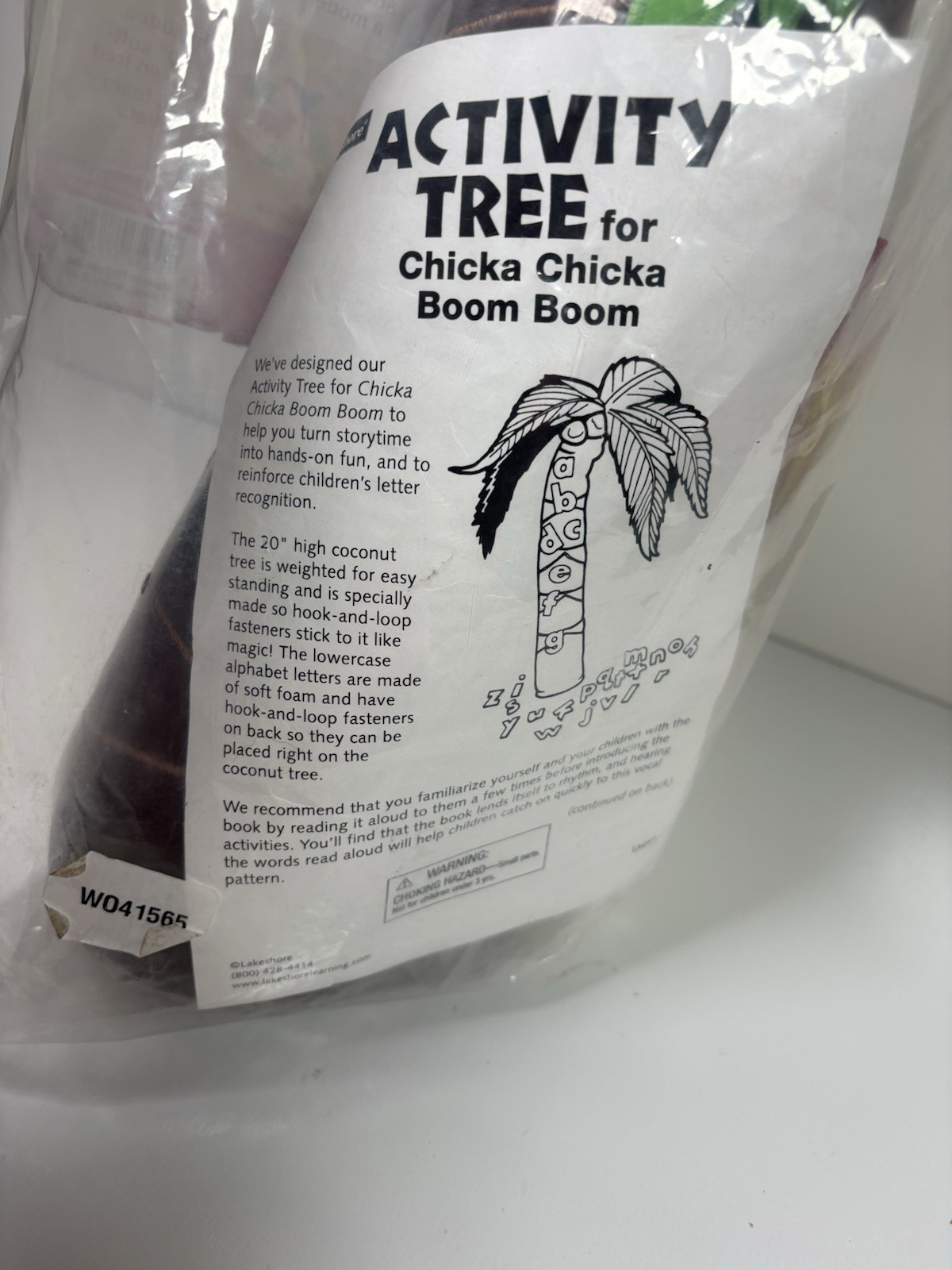 Lakeshore Learning Chicka Chicka Boom Boom Activity Tree Complete Alphabet Pre-K