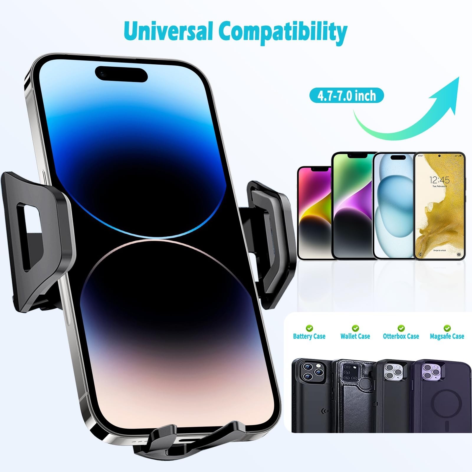 Car Phone Holder Fits for BMW X5 2014-2018/X6 2015-2019 Accessories(Only fit …