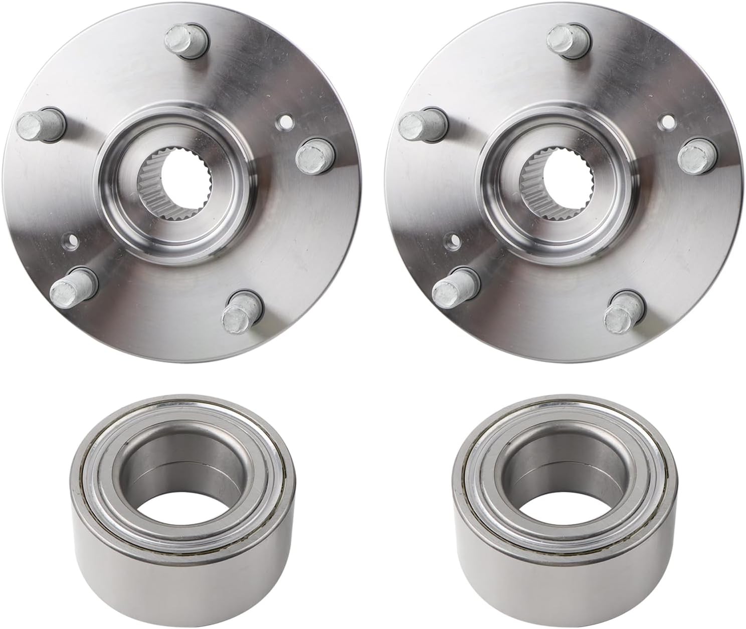 2Pcs Front Wheel Hub Bearing Assembly Compatible with 2001-2002 Acura MDX,