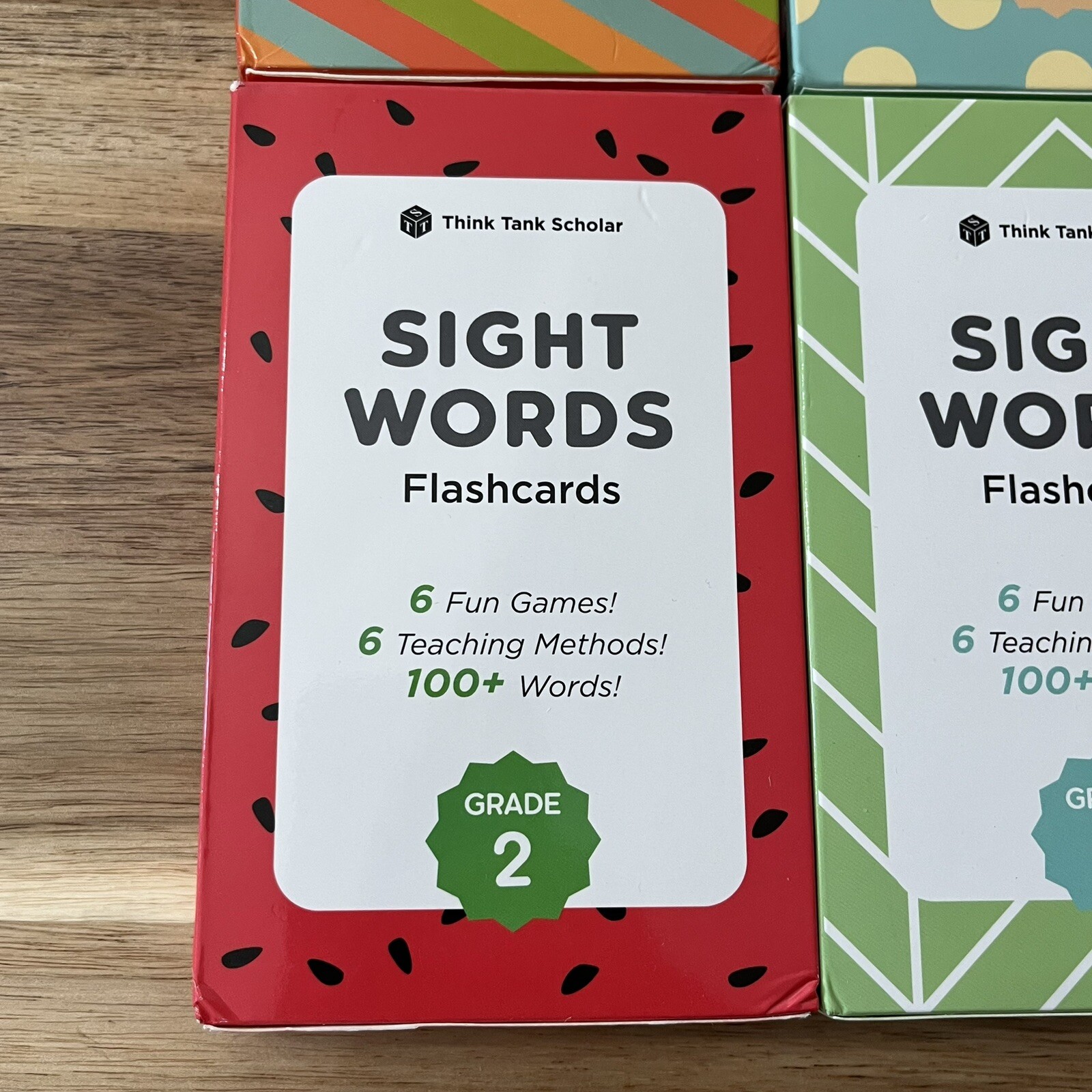 Think Tank Scholar 520 Sight Words Flashcards Set Pre-K to 3rd Grade