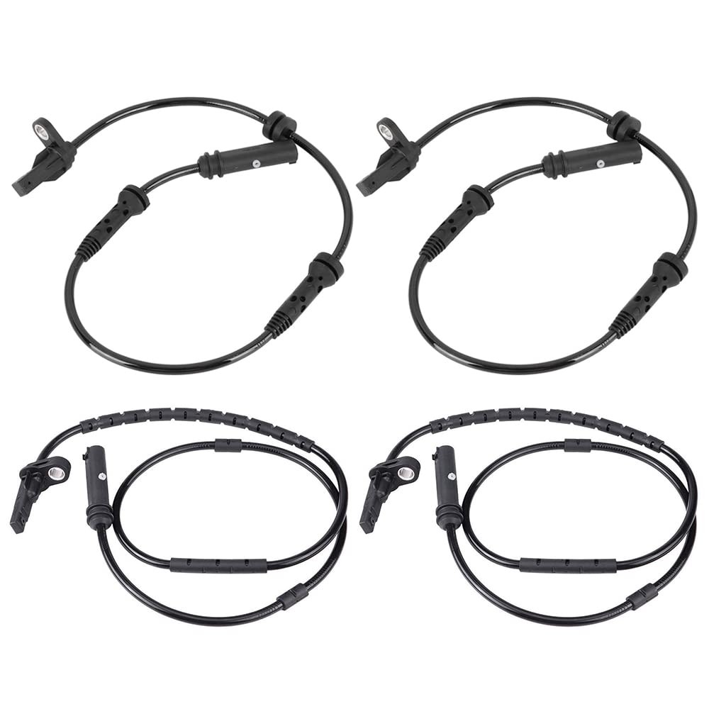 4 PCS Front and Rear L&R ABS Speed Sensor for BMW 2011-2021 M135 118i 220i 320i