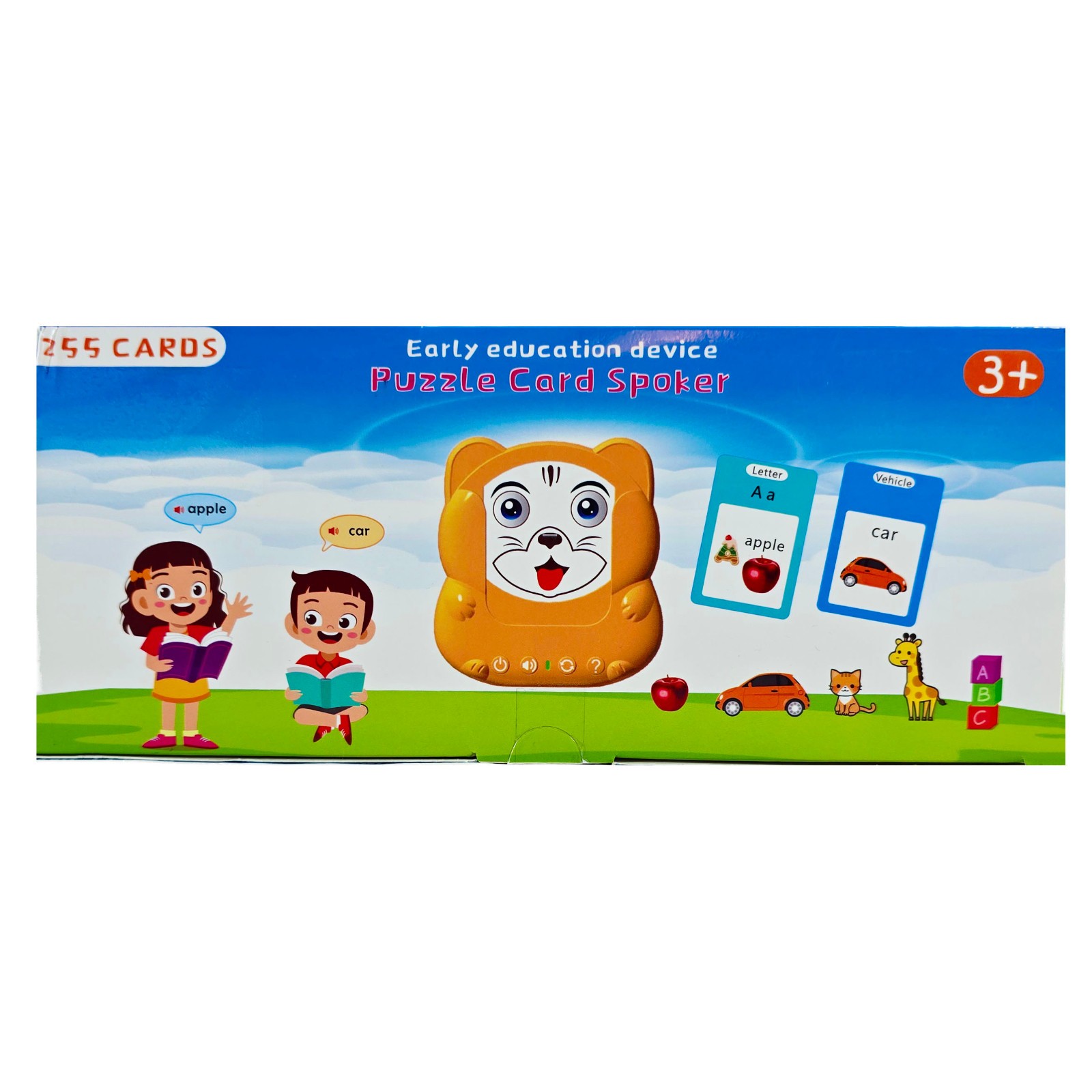 Kids Talking Flash Cards Learning Device ABC Phonics Speech Toy 255 Cards Age 3+