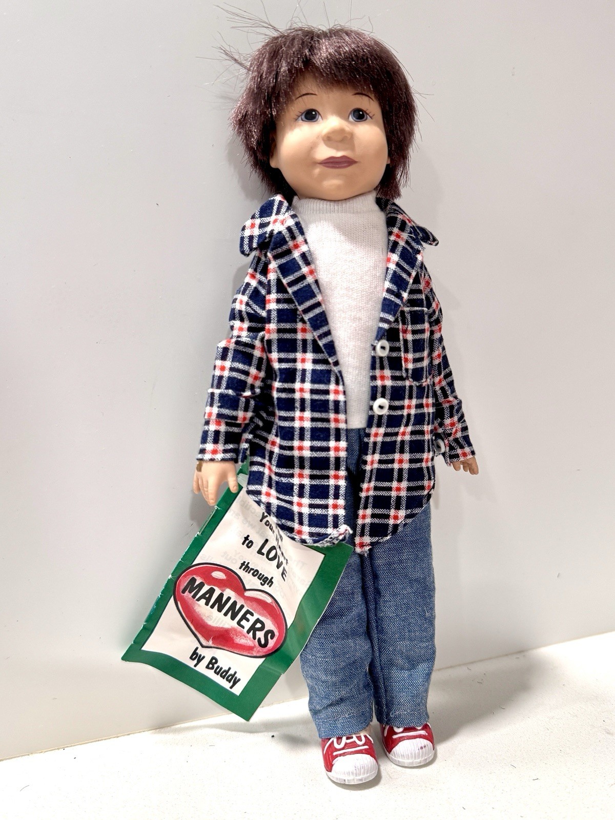 Vintage Applause Open Your Heart To Love Dolls Set of 4 Buddy Willie Tilla Katie