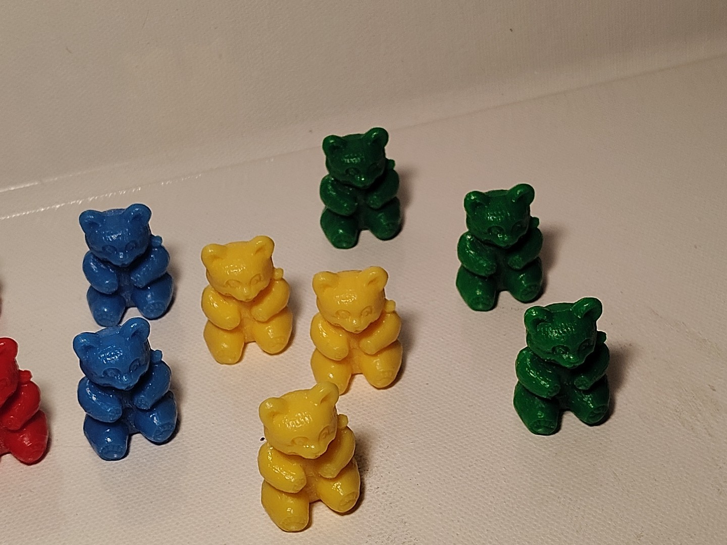 10 Lakeshore Learning Plastic Bears Counters Counting Color & Sorting Toy Math