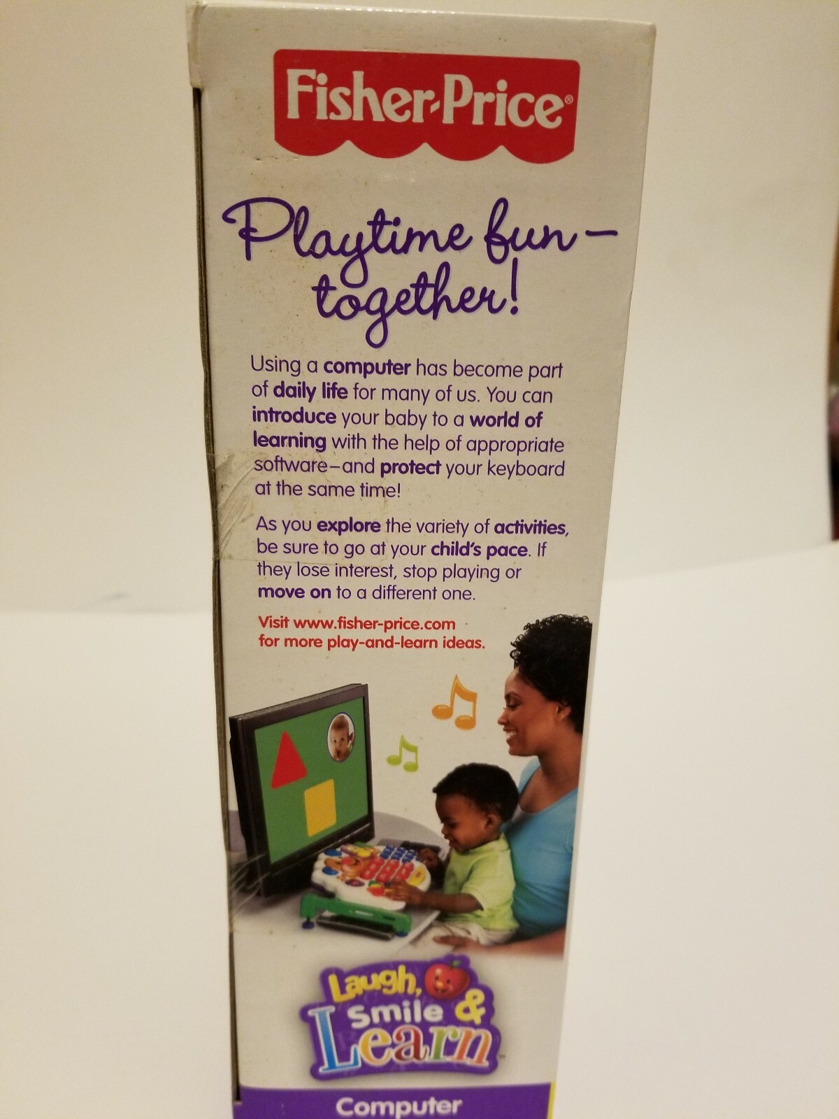 Fisher Price Computer Learning System 9- 36 Months New ABC Laugh Smile Learn