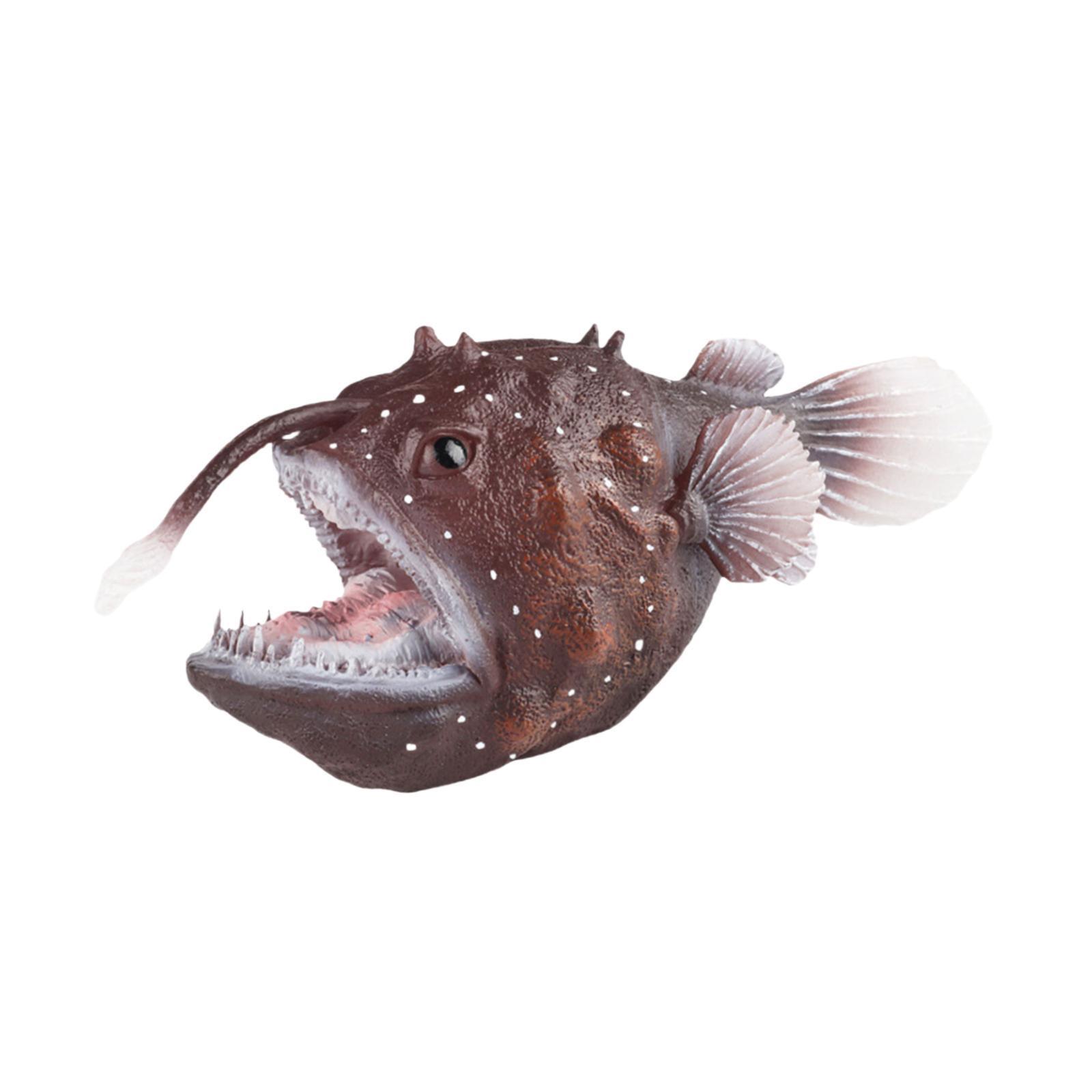 Angler Fish Toy Figures Deep Sea Creatures for Birthday Gift Holiday Present