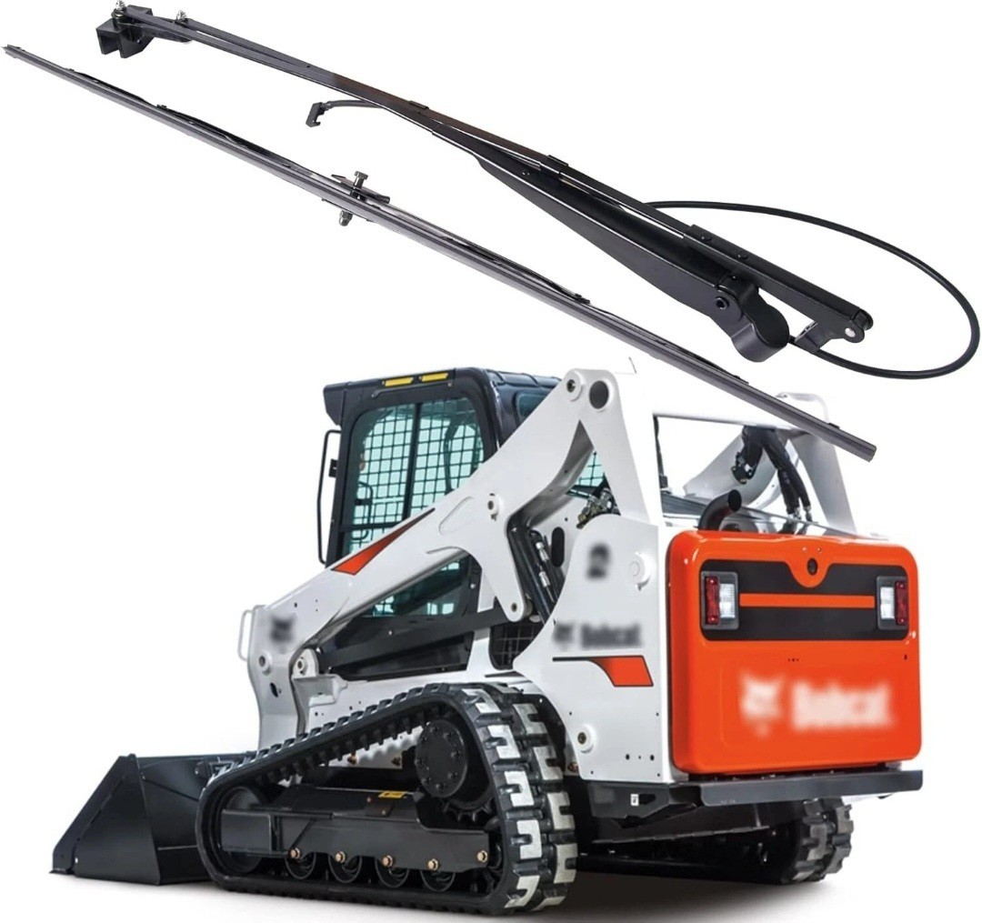 MIKODA Windshield Wiper Arm Wiper Blade Kit 7251263 Compatible w/ Bobcat Loader