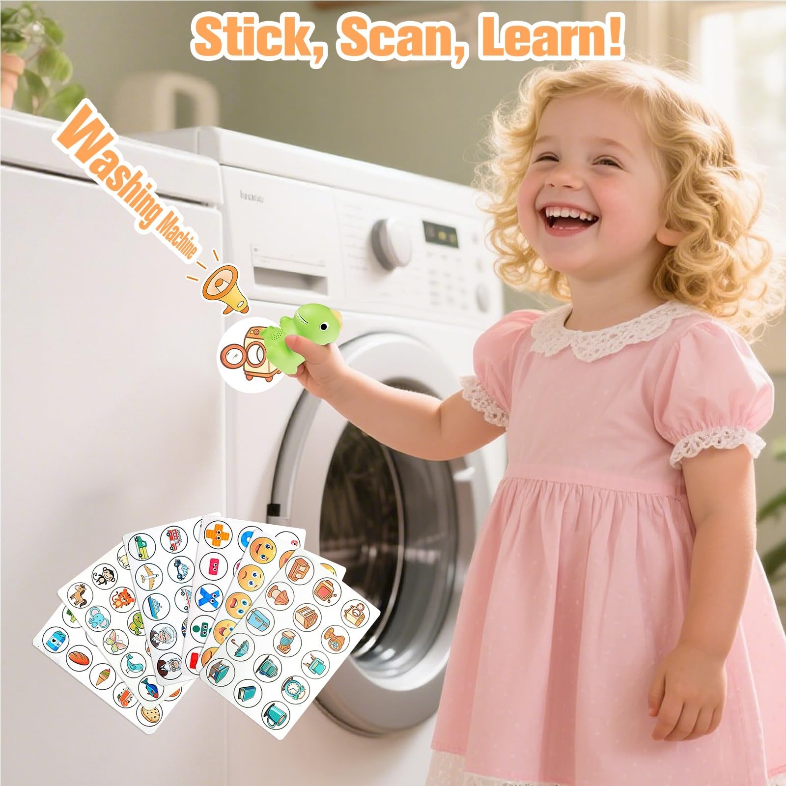 Interactive Phonics Flash Cards with Talking Pen – Learn to Read for Kids 4-8