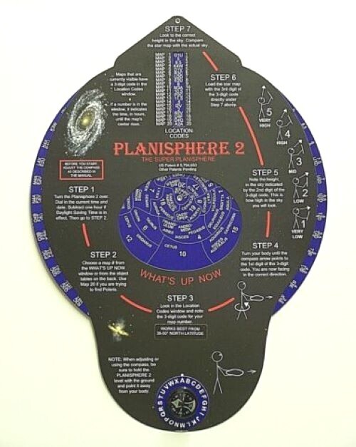 The Super Planisphere Constellation Finder — 38-46 Degrees North Latitude