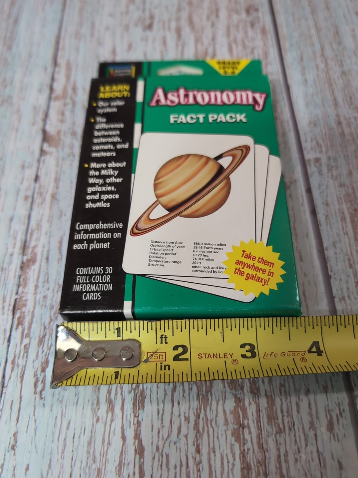 Learning Horizons Educational Flash Card Packs Astronomy 30 Cards