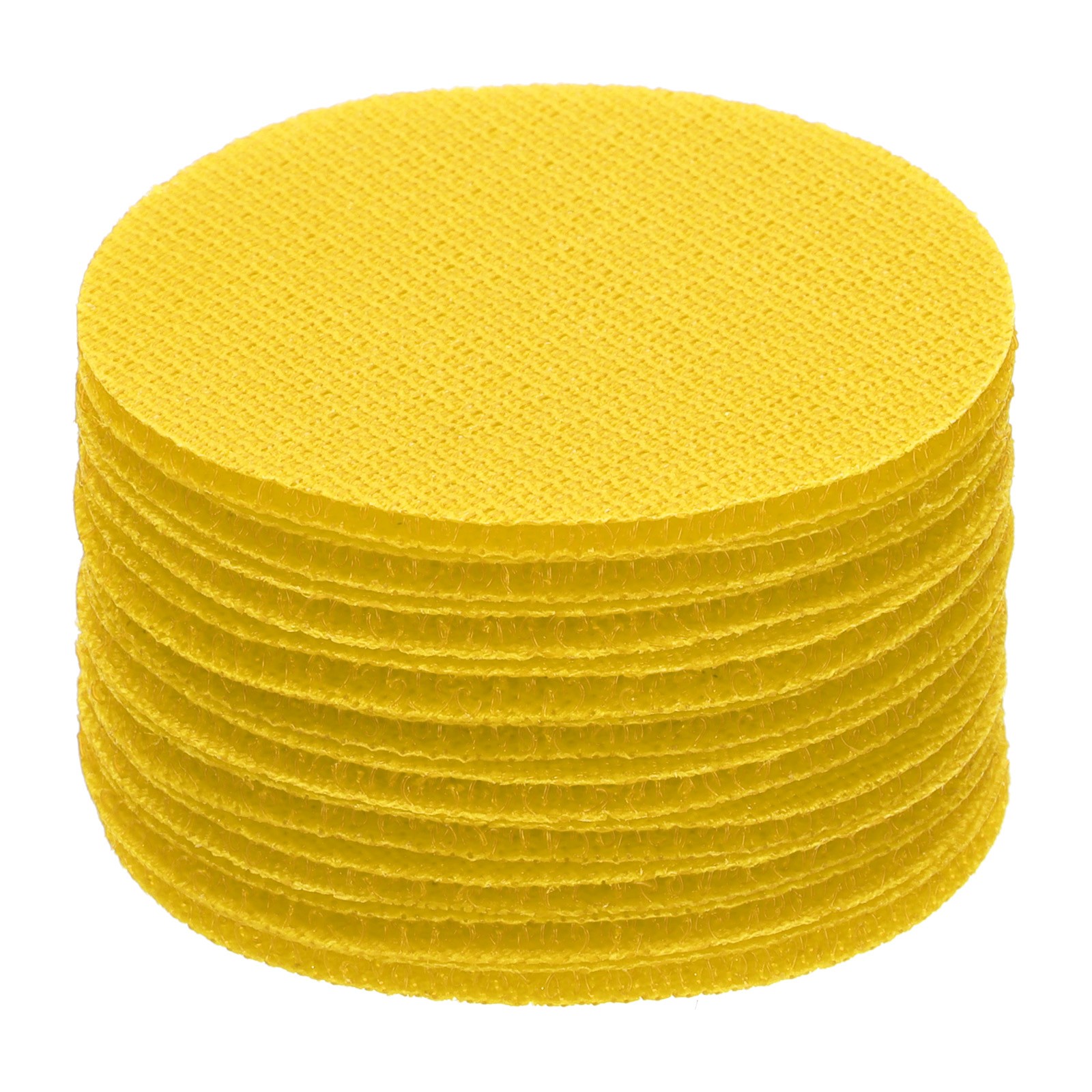 48pcs Carpet Marker Spots 2 Inch Round Floor Markers Non Slip Carpet Dots Yellow