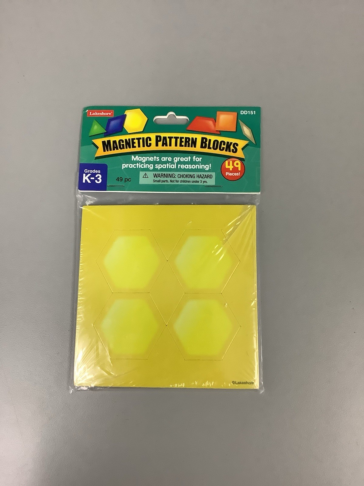 🧲✨ Lakeshore Magnetic Pattern Blocks – Learning & Fun Set ✨🧲