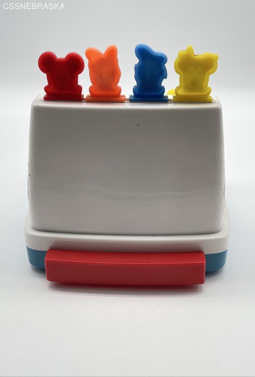 Arco Preschool Carry Around Cash Register Vintage Plastic Mickey Mouse