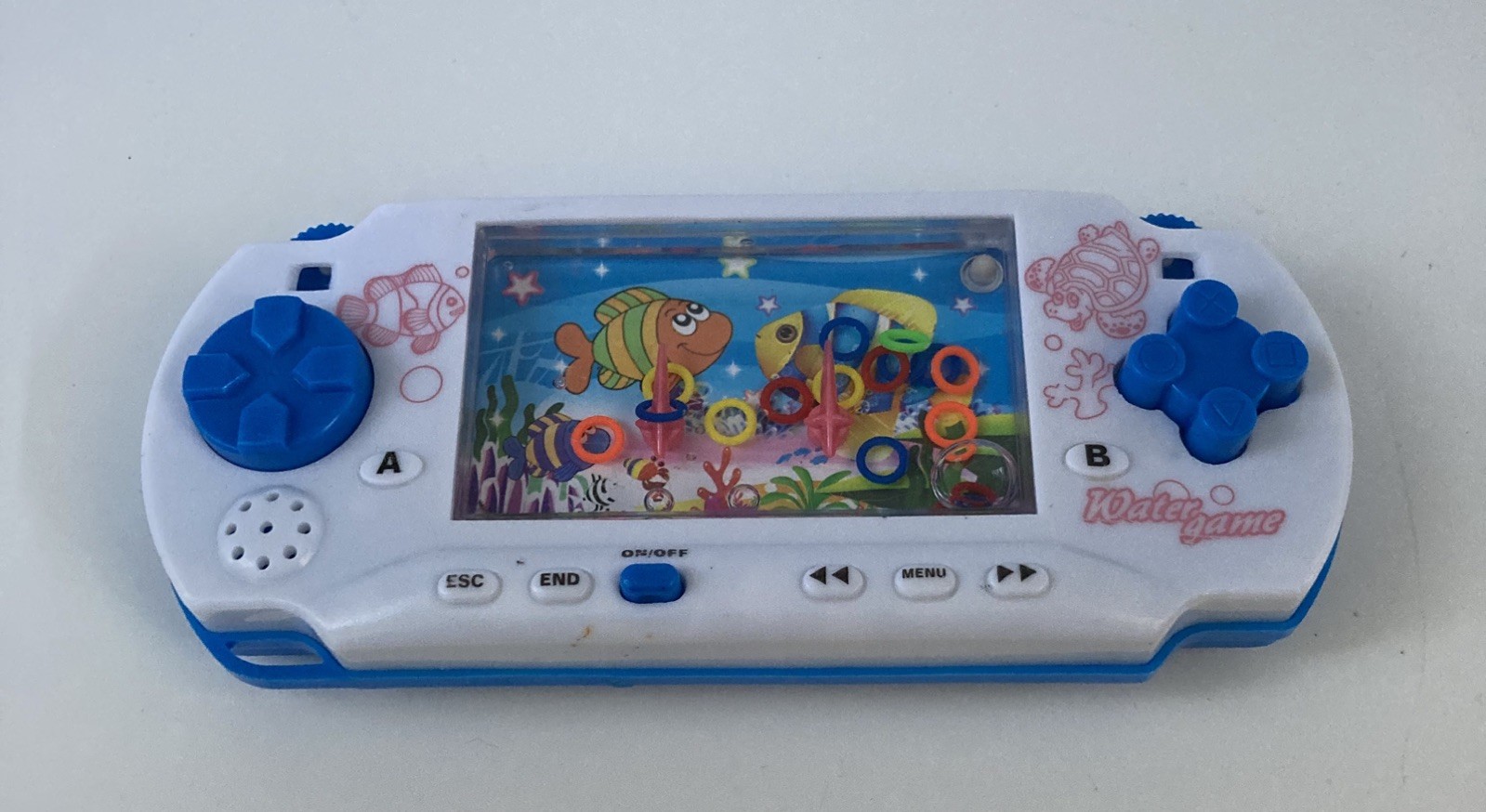Handheld Water Ring Toss game Non Electronic Requires No Batteries,Stress Relief