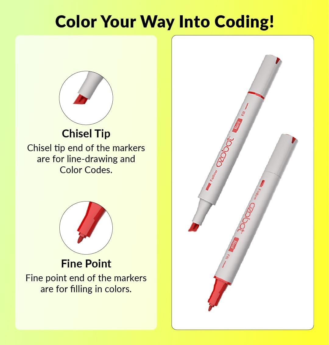 Color Coding Markers, Color Variety for Creative STEM Education, Classroom & Hom