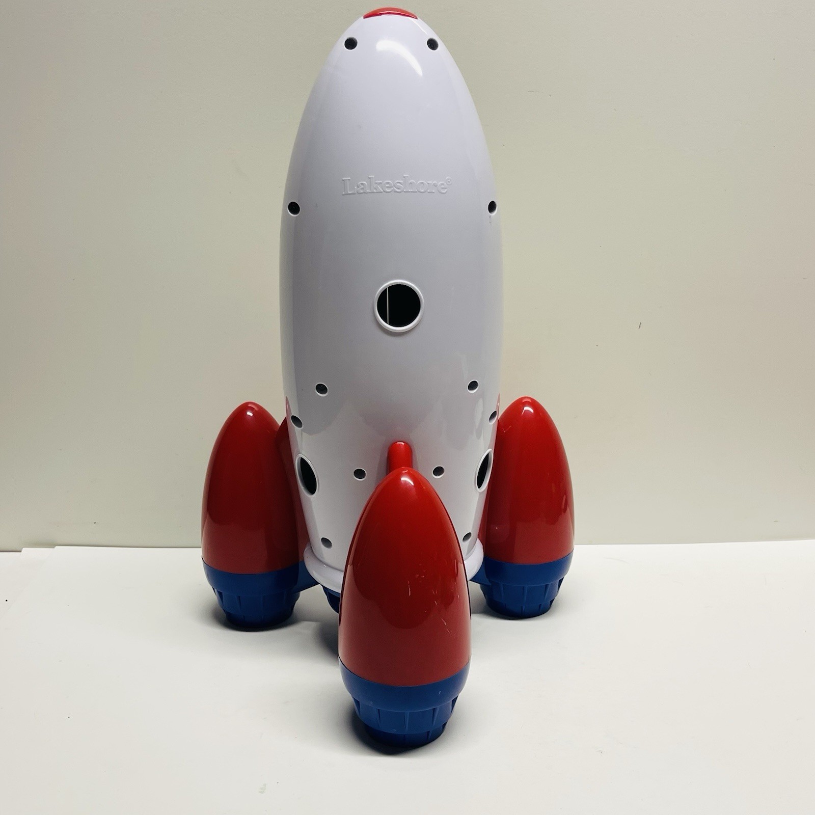Lakeshore Learn & Play Explore Rocket Space Ship Toy w/ 2 Astronauts And Rover