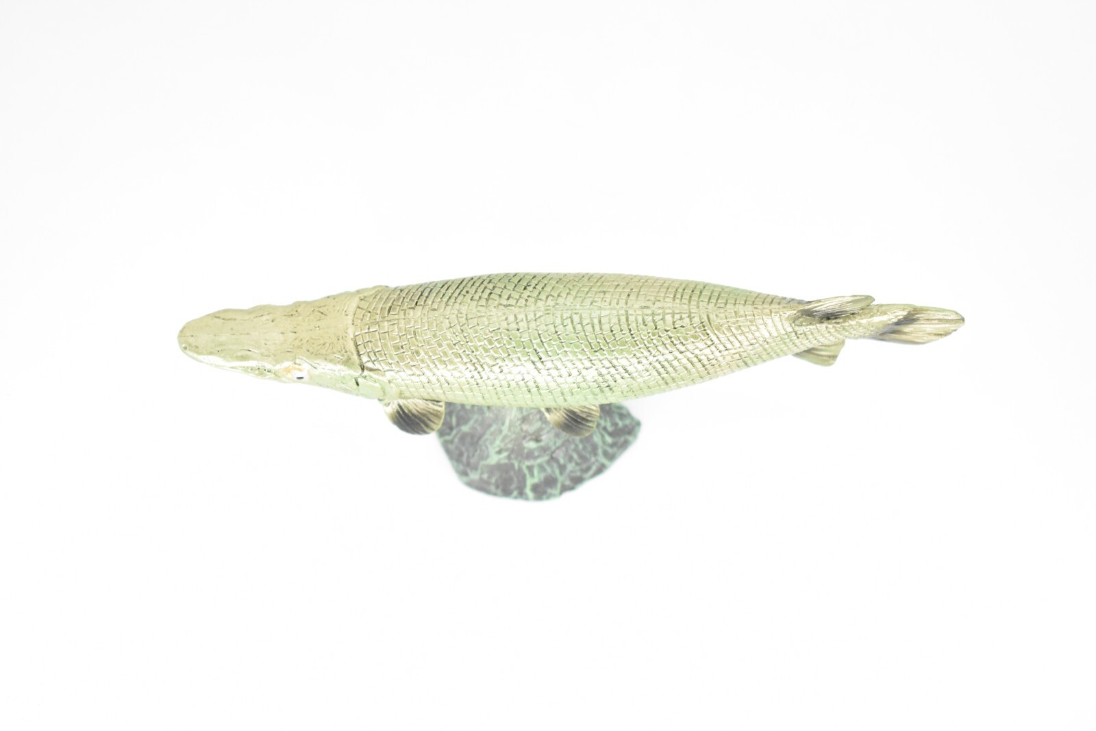 Alligator Gar, Model Fish, Very Realistic Rubber, Hand Painted Toy CH017BB71