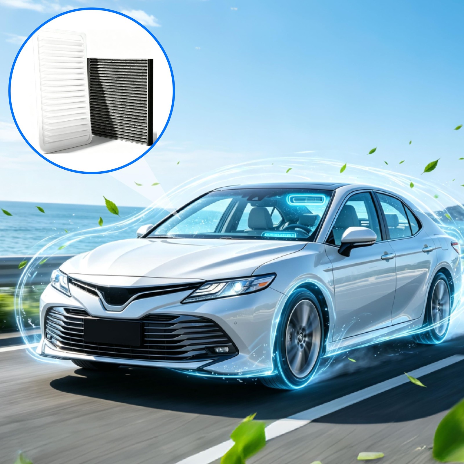 YunpanTrade Toyota Camry 02-06/Lexus RX350 07-09 air filter kit