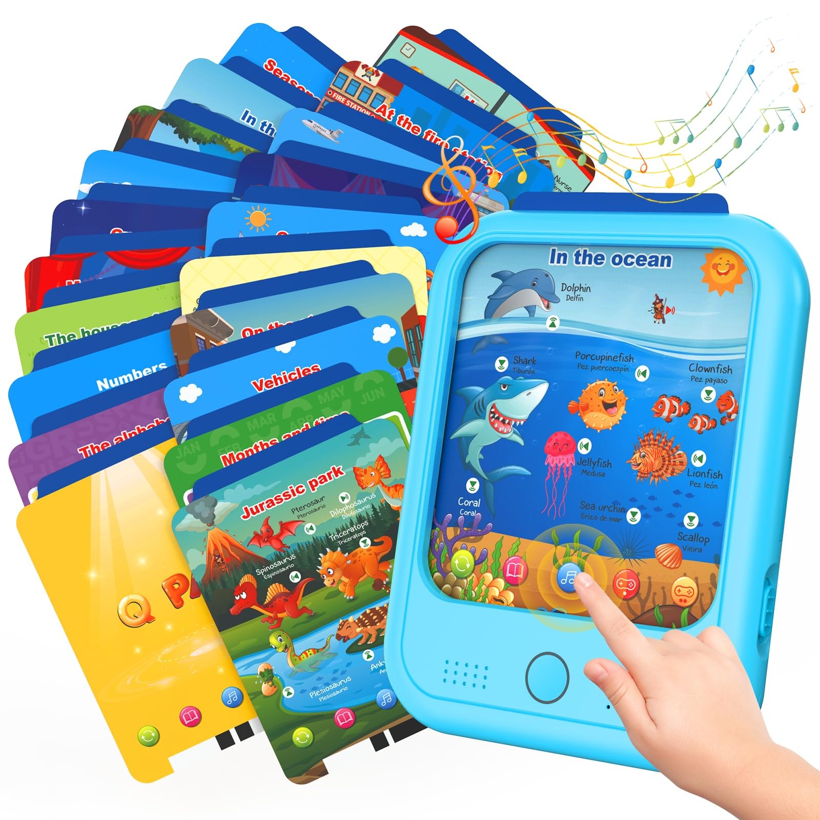 Kids Educational Learning Tablet Toy-Educational Tablet Toy to Interactive Le…