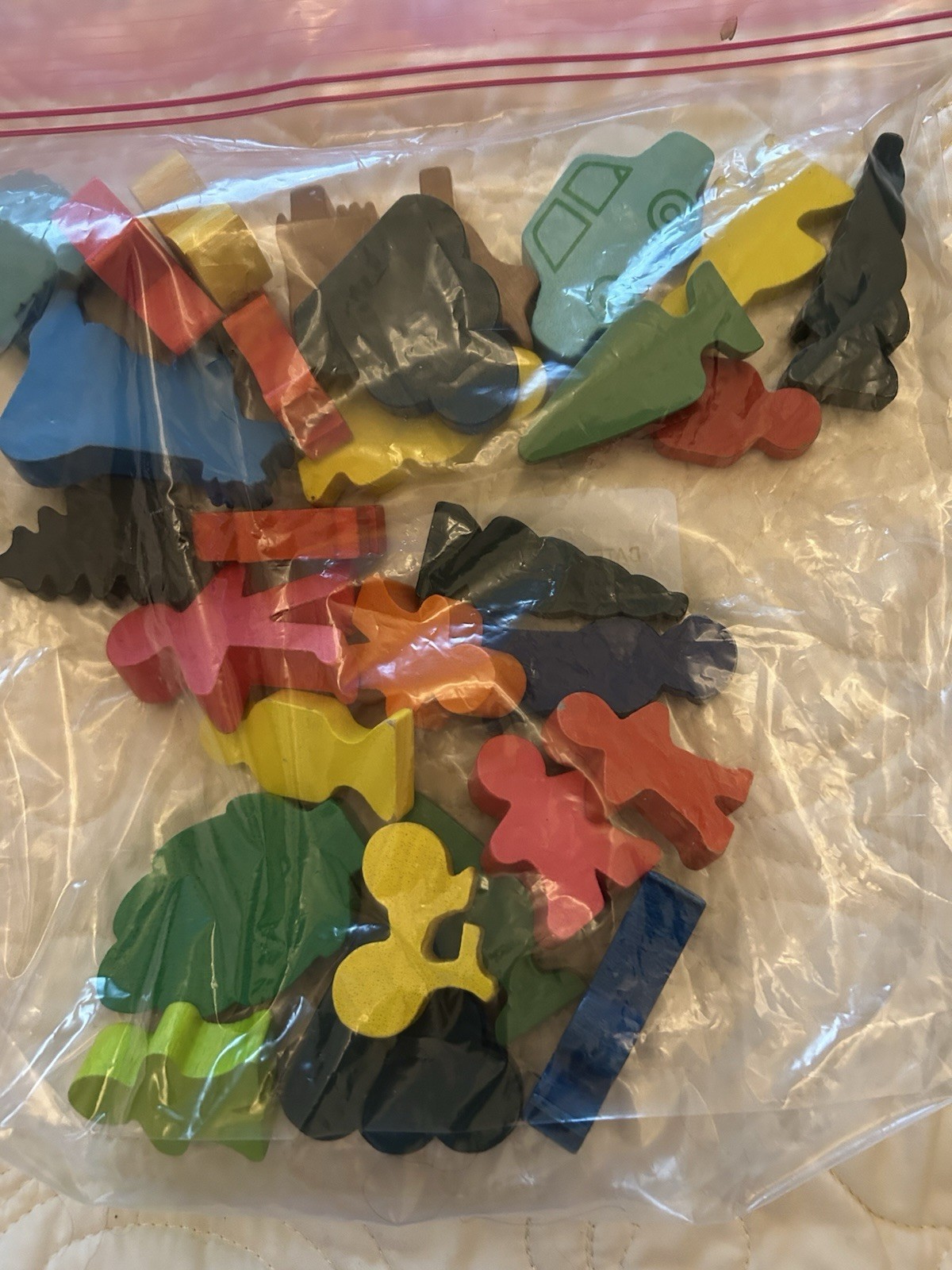 Vintage Preschool Shapes Creative Play & Small Hands Vocabulary & Motor Skills
