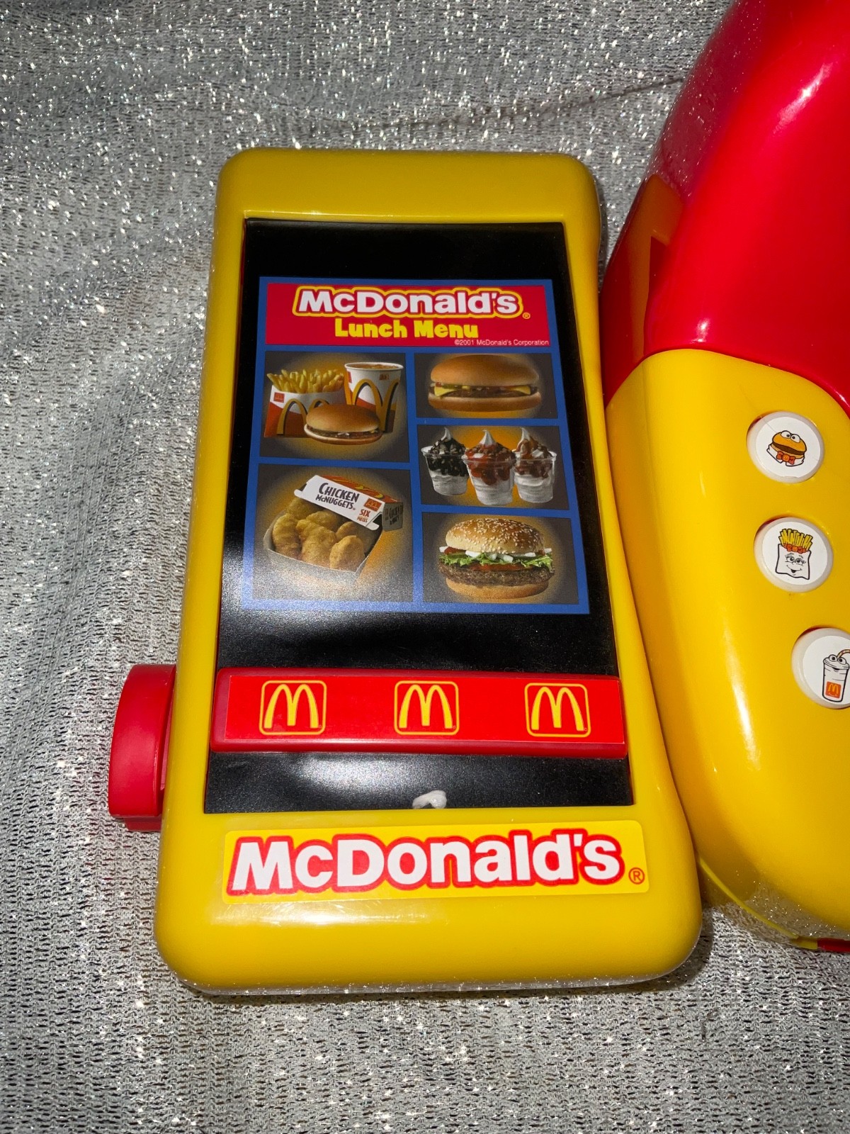 McDonald’s Cash Register Toy 2004 Educational Used – NO KEY-DRAWER DOES NOT OPEN