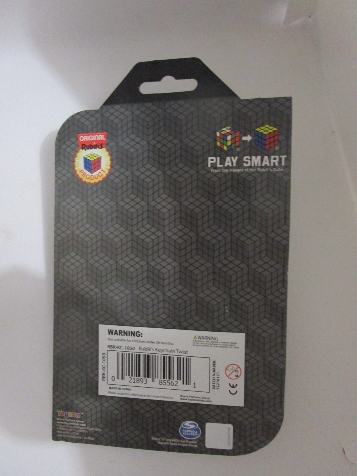 Keychain Twist Toy – Rubik’s Fidget Collectible Keychain Toy – New
