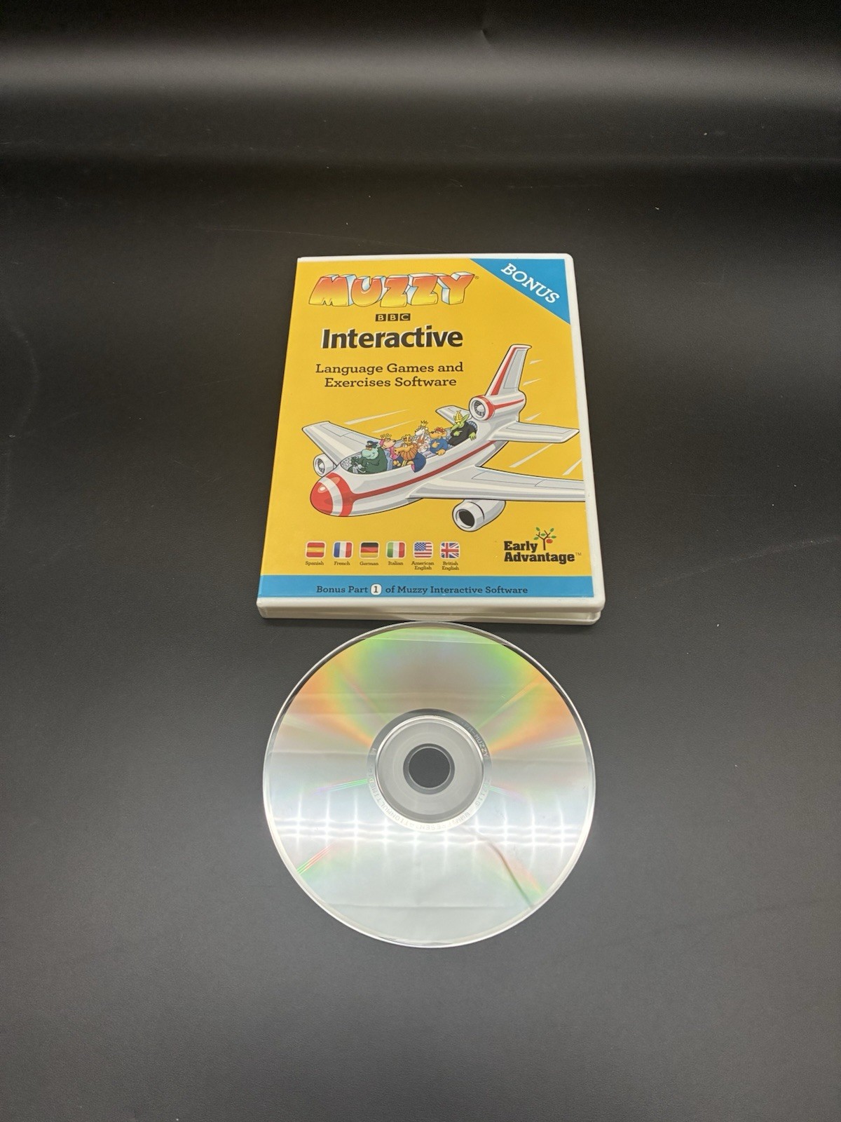 Muzzy BBC DVDS BOOK Multilingual 7 Disk Box Set
