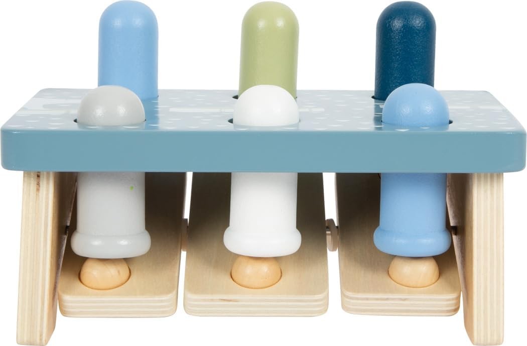 small foot Game Arctic Made of FSC 100%-Certified Wood, Hammer Bench for Kids Ag