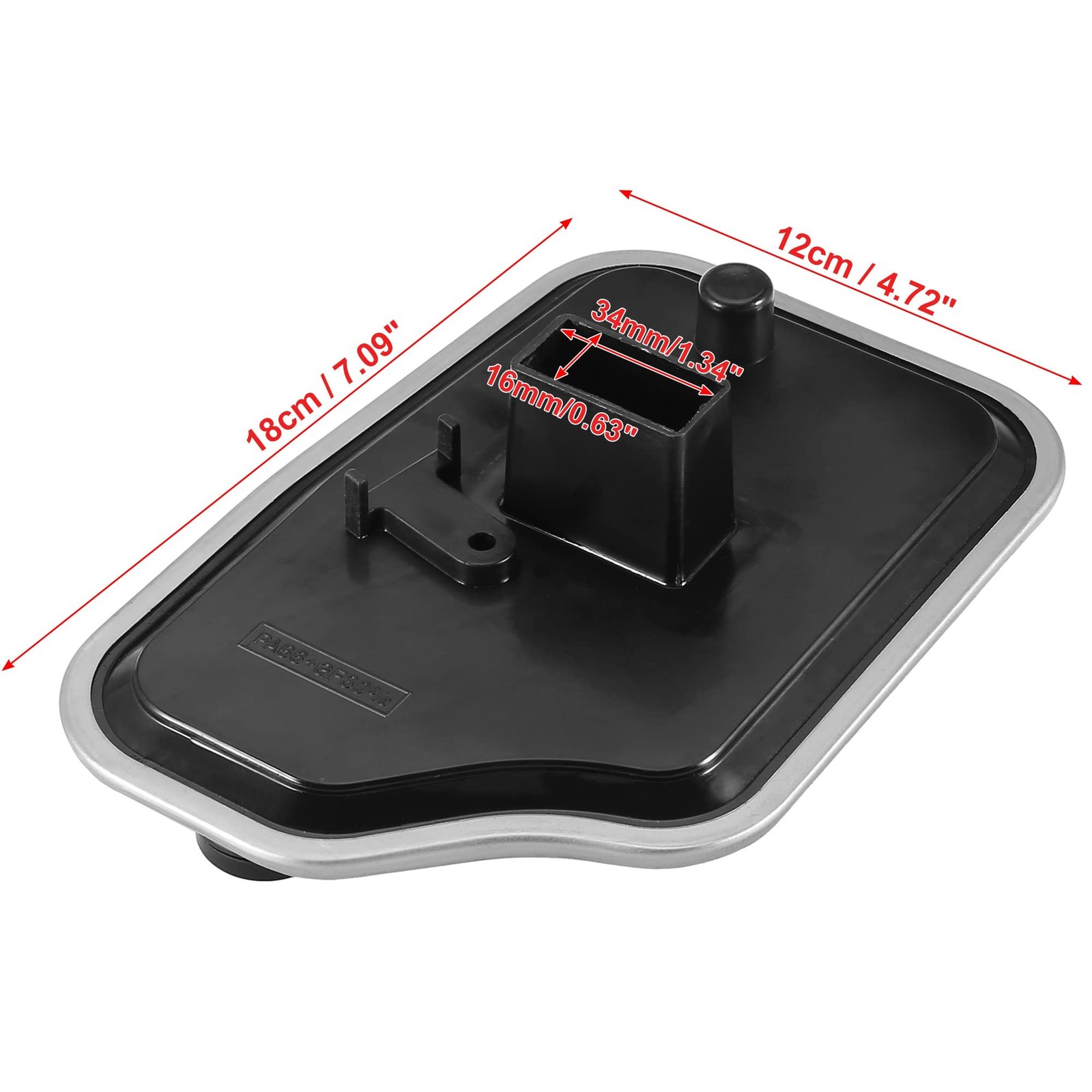 X AUTOHAUX 6E5Z7B155A FNC121500A Automatic Transmission Filter Oil Pan Gasket…