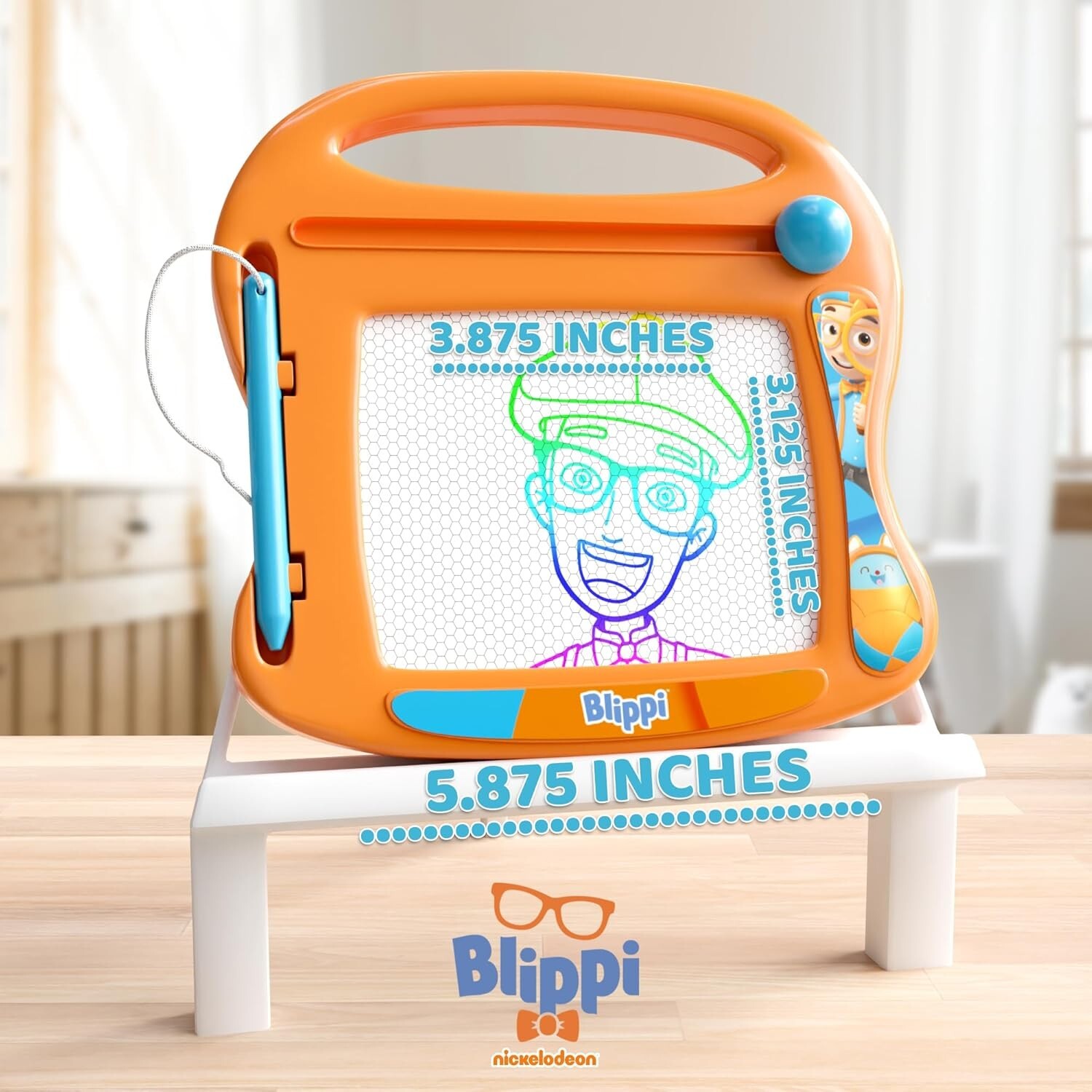 Lollipop Blippi Magnetic Travel Sketcher – A Portable Drawing Pad for Kids