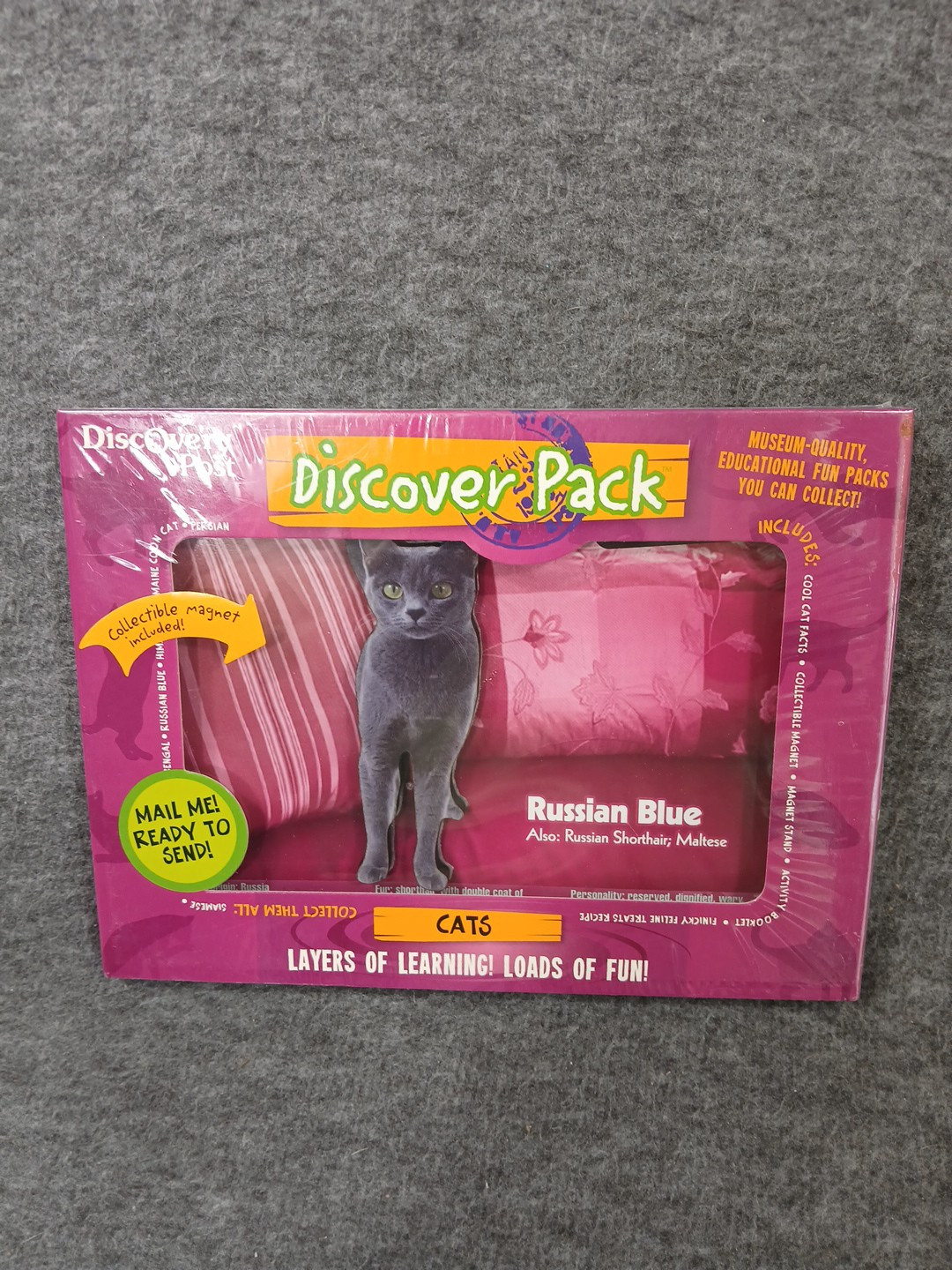 Lot Of 5 Discovery Post Discover Pack Cats Volumes 2, 4, 6, 7, and 8
