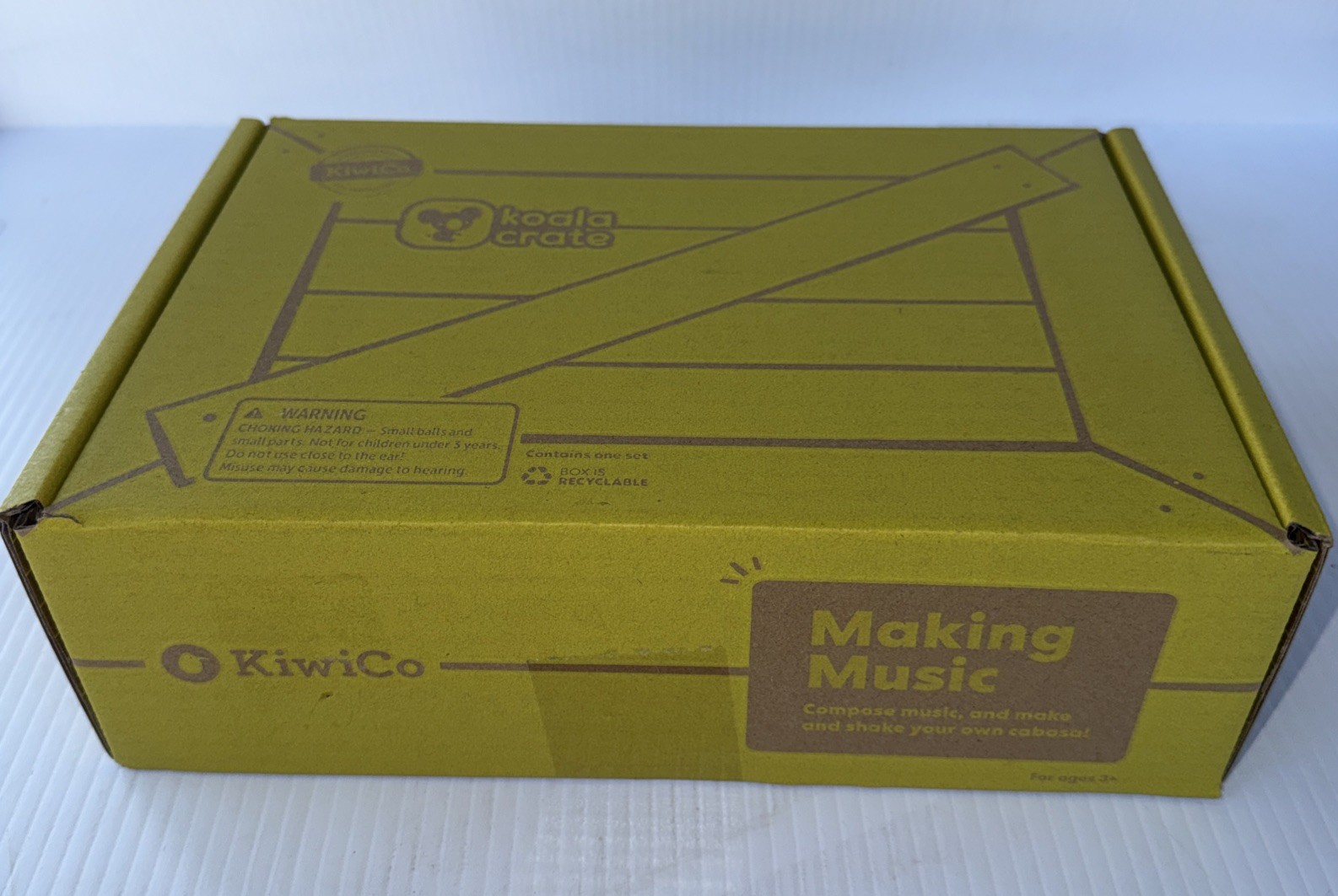 KiwiCo Kiwi Koala Crate “MAKING MUSIC” For Ages 3+ STEM Build Box New in Box