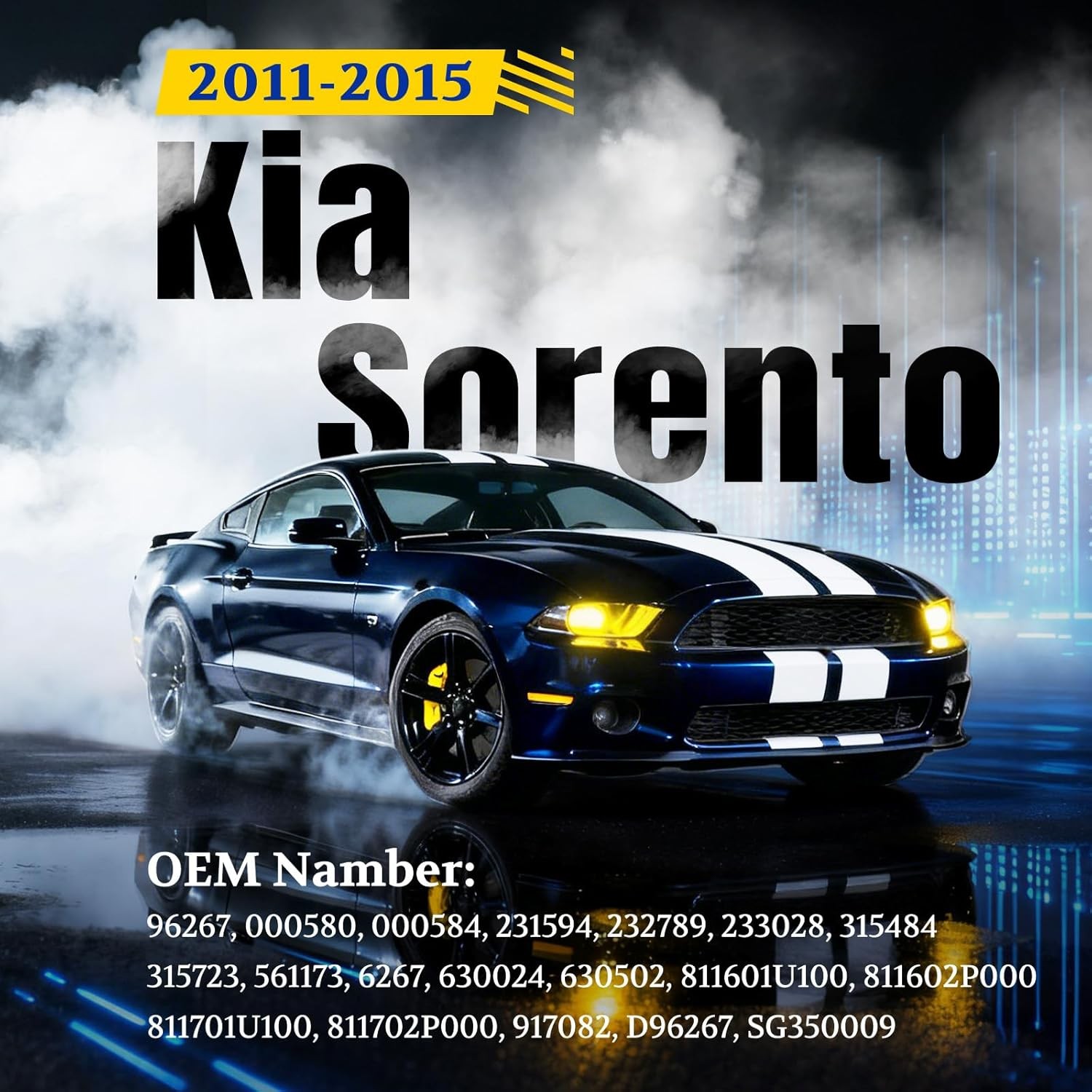 ARANA Hood Struts Lift Support for Kia Sorento 2011-2015, Front Hood Shocks