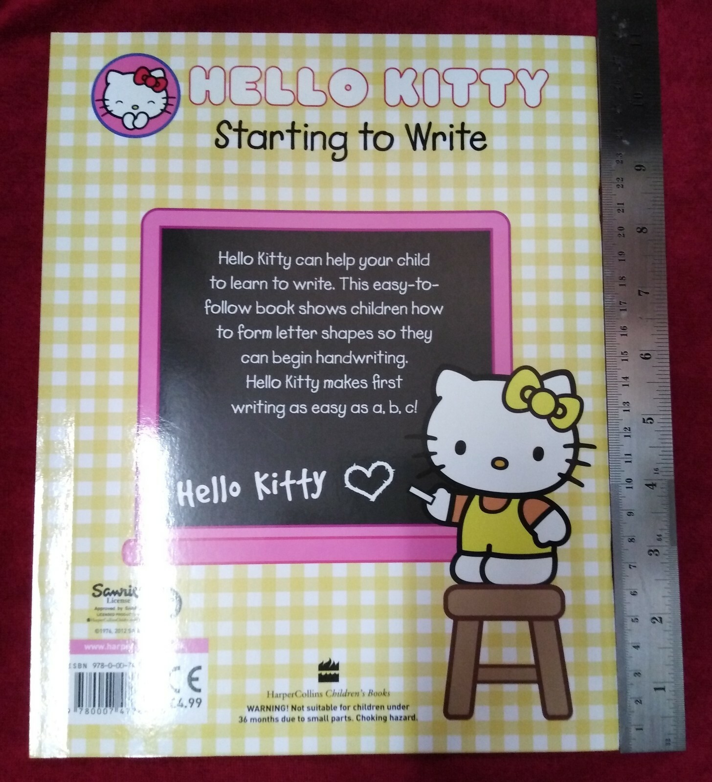 Hello Kitty Learn to Write for pre-school Kindergarten