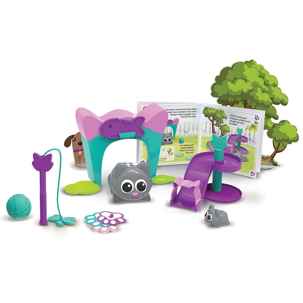 Coding Critters Scamper & Sneaker – Robot Cat With Basic Coding For Kids
