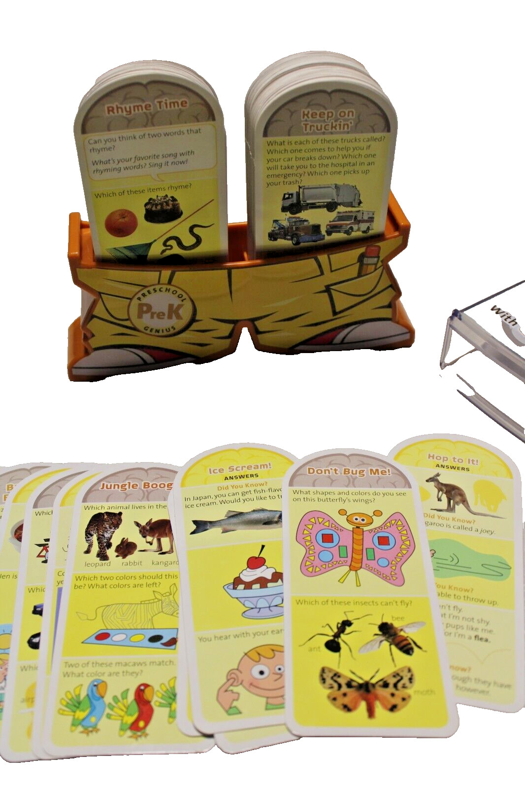 Melissa & Doug Smarty Pants PreK, 1st Grade Brain Building Cards Homeschool