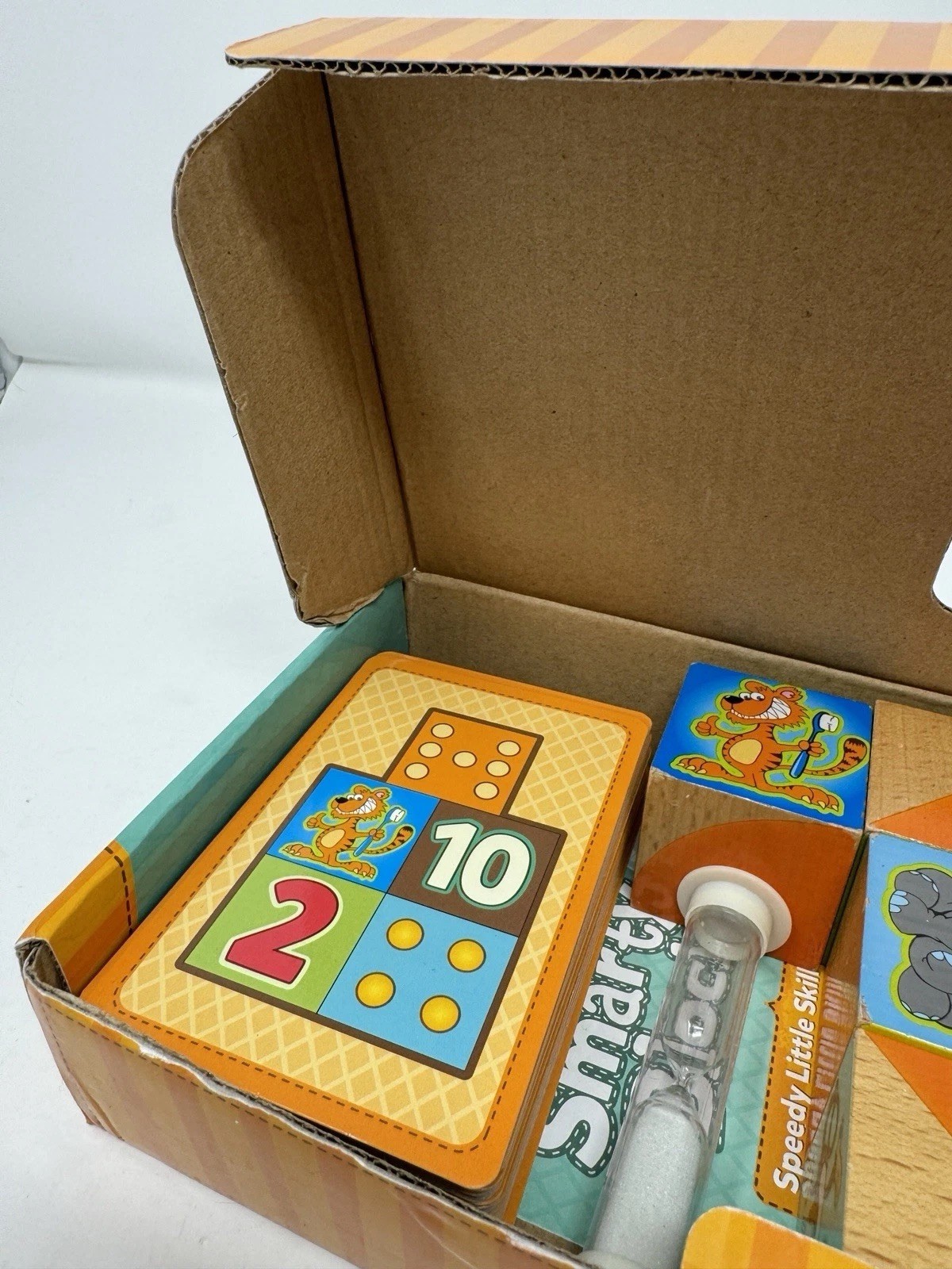 Smarty Blocks By Fat Brain Toys Stacking Puzzle Skill Builder Game 2014