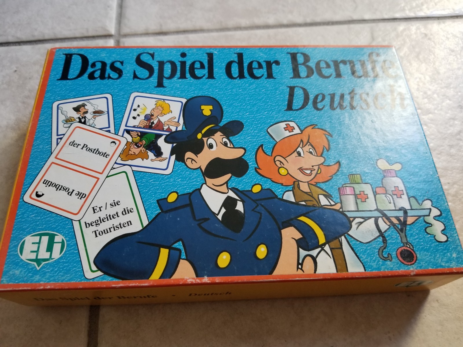 German Job Vocabulary Learning Game