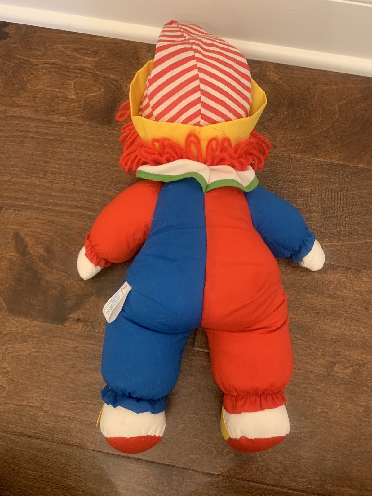 Vintage 1983 American Greetings Amtoy Doll 16” Learn to Dress Clown EUC Vtg 80s