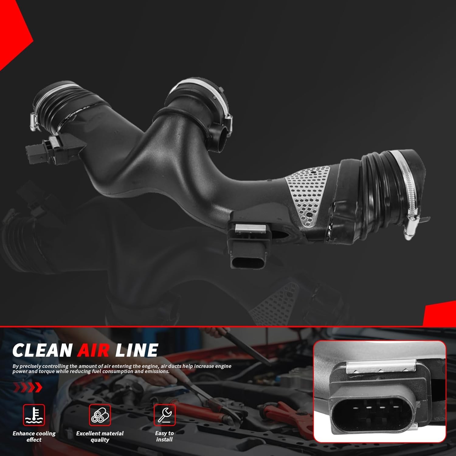 Mass Air Flow Sensor 2005-2012 for Benz X164 W164 W211 W251 E320 E350 GL320
