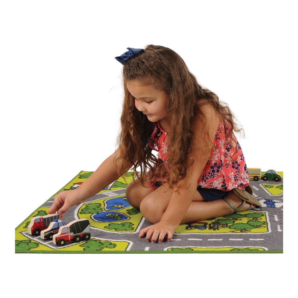 Kaplan Early Learning Wooden Transportation Set – Set of 24