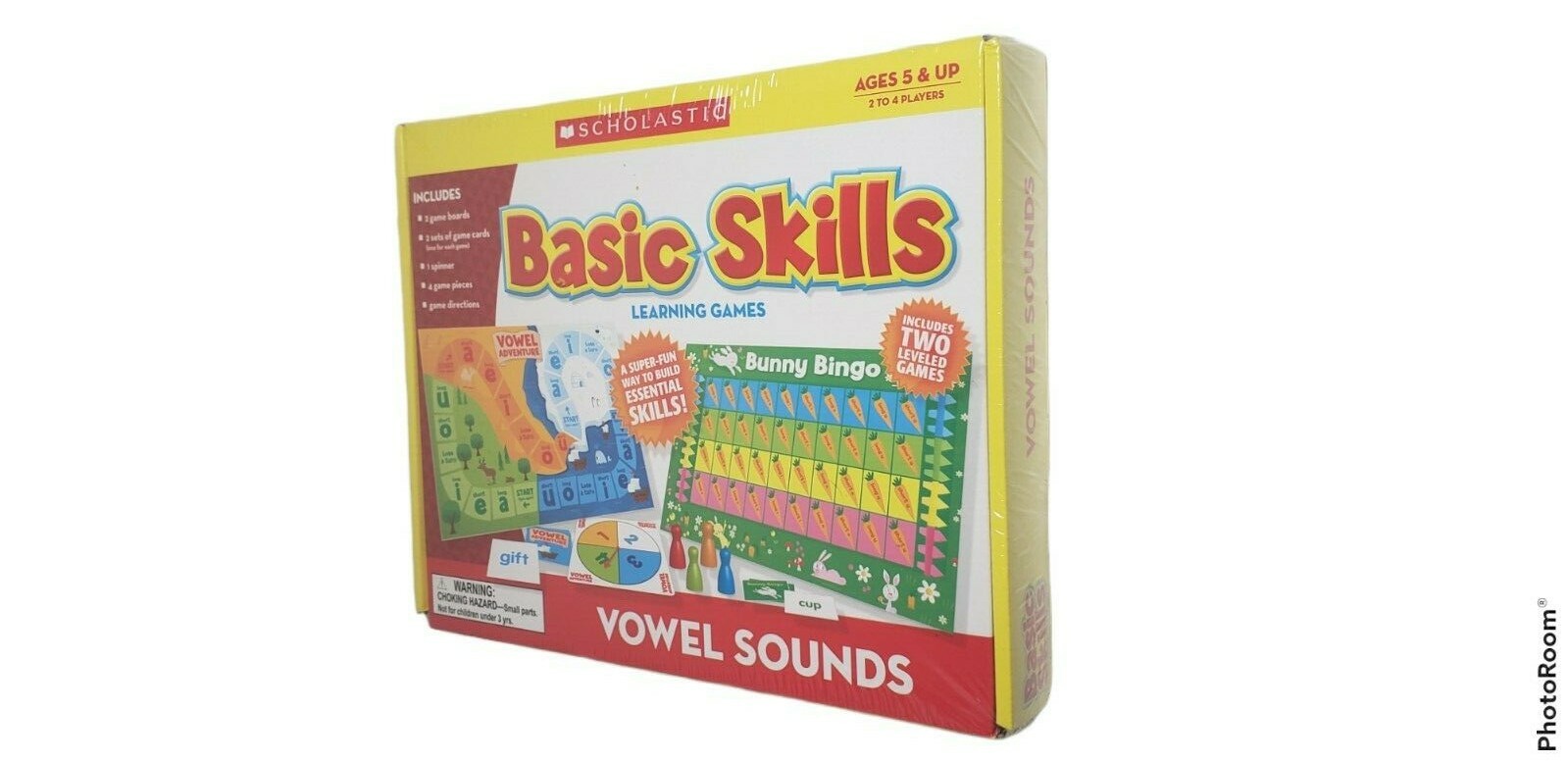 Basic Skills Learning Games Vowel Sounds by Scholastic